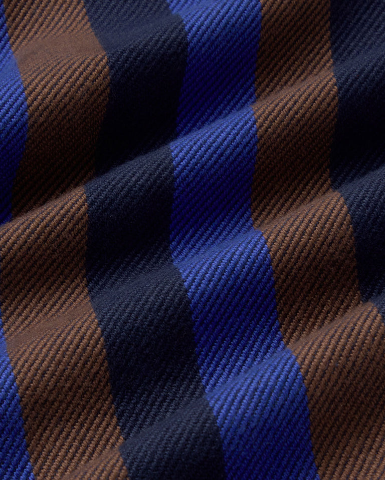 Chaqueta rayas azul totenham Frans sostenible silueta - 2