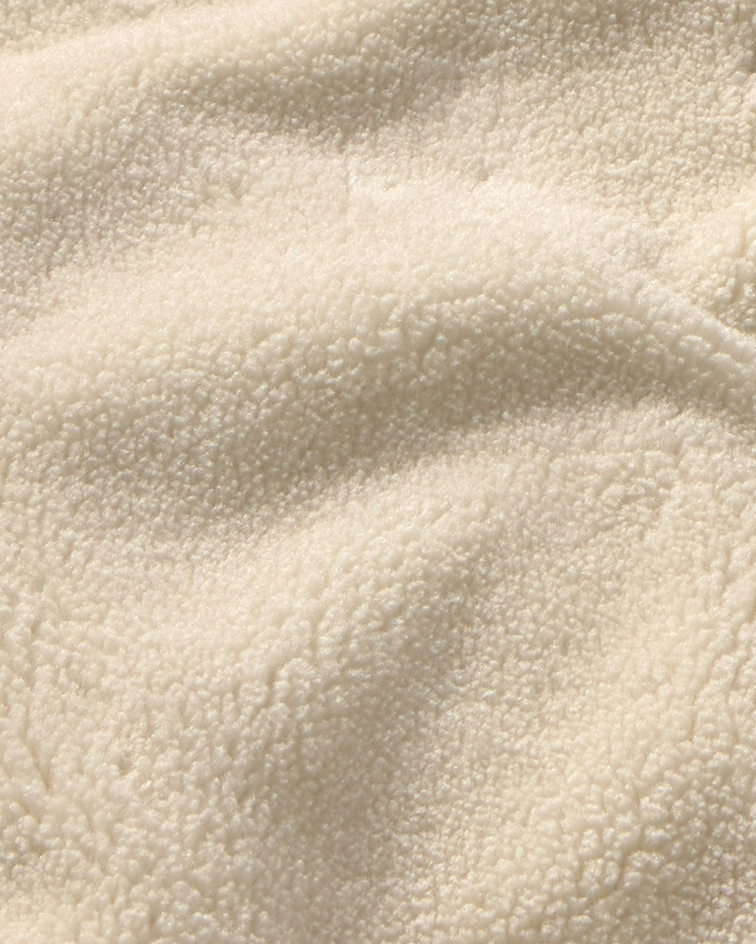 Chaleco borreguito crudo Jay sostenible silueta - 2