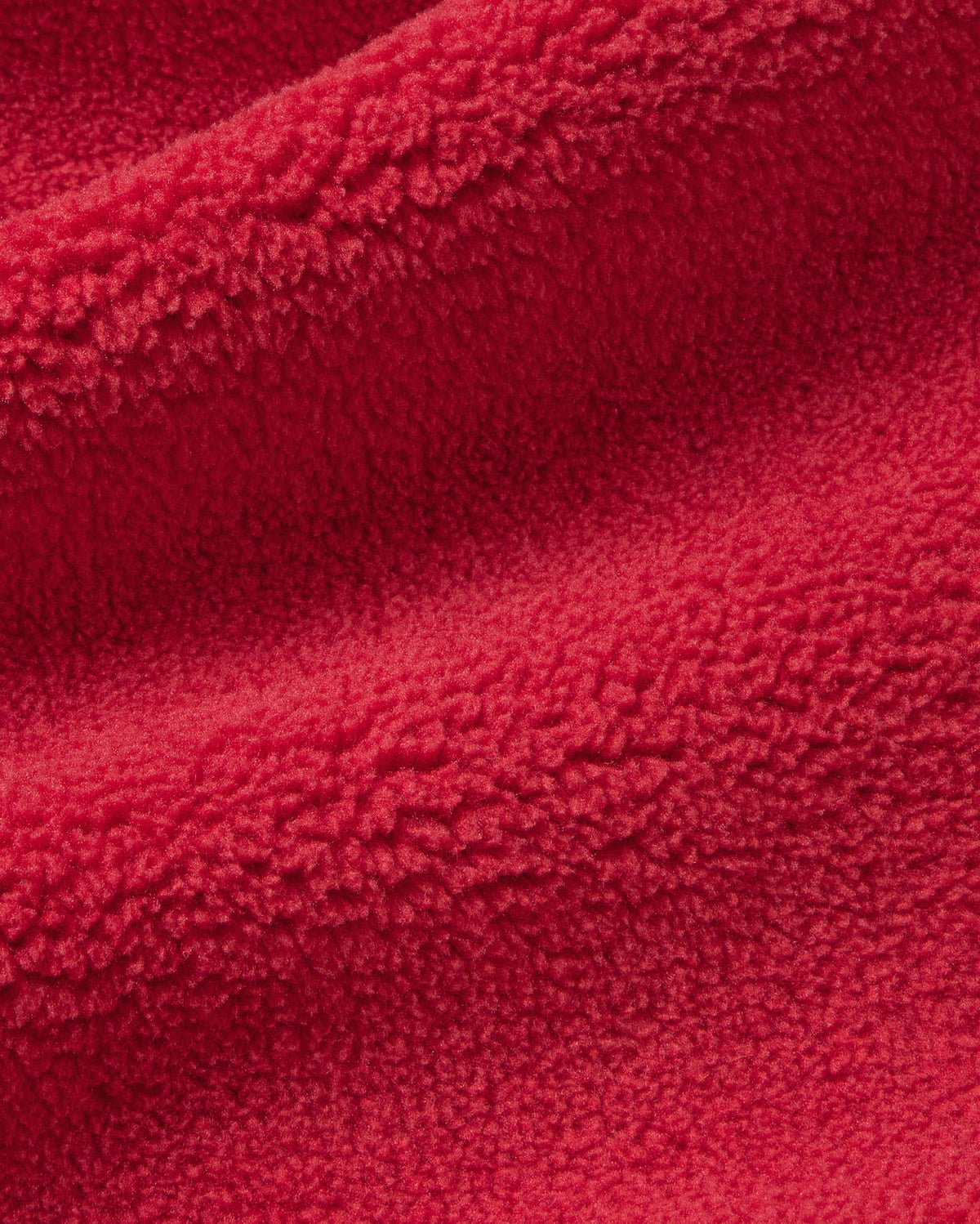 Chaleco borreguito rojo Jay sostenible silueta - 2