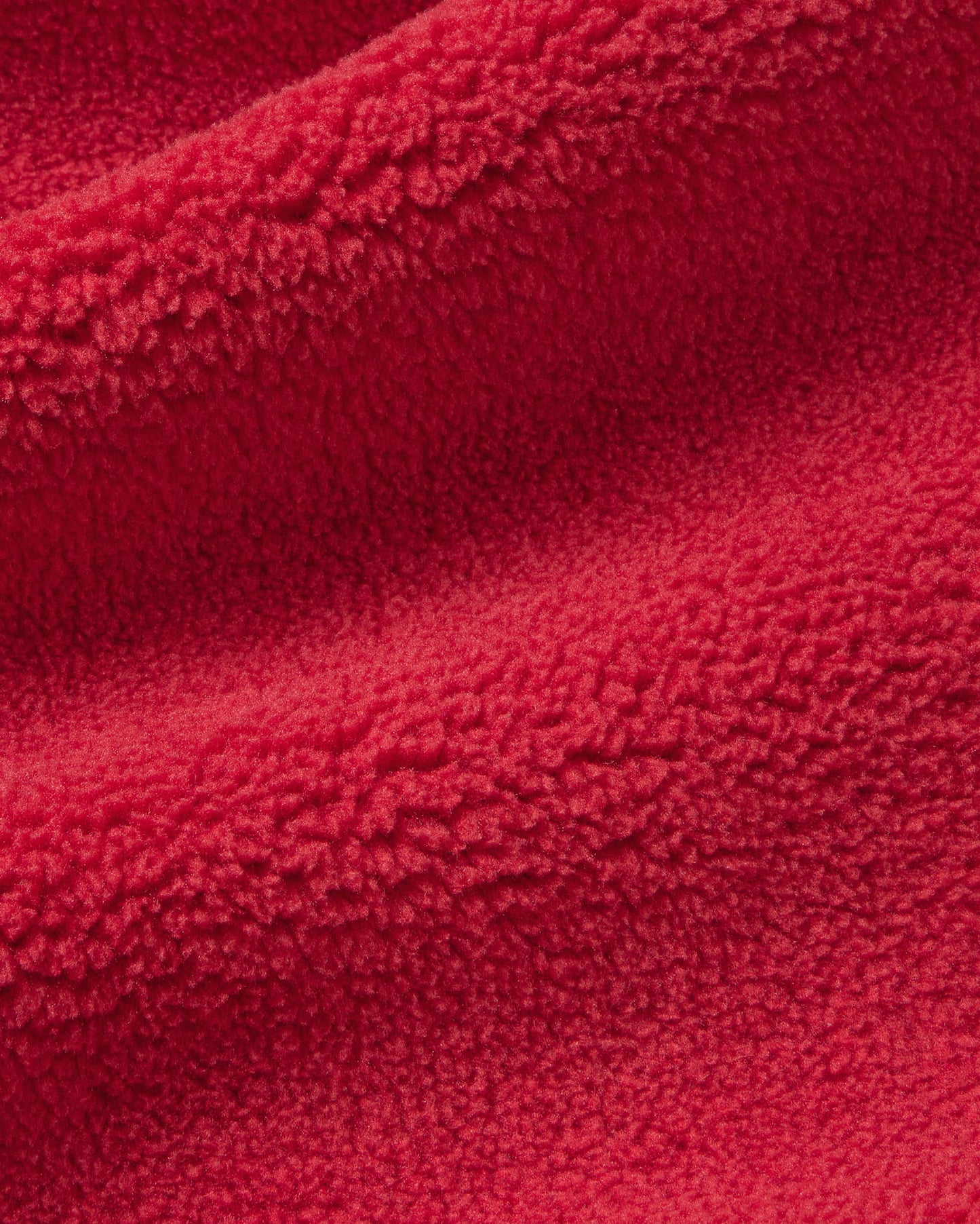 Chaleco borreguito rojo Jay sostenible silueta - 2