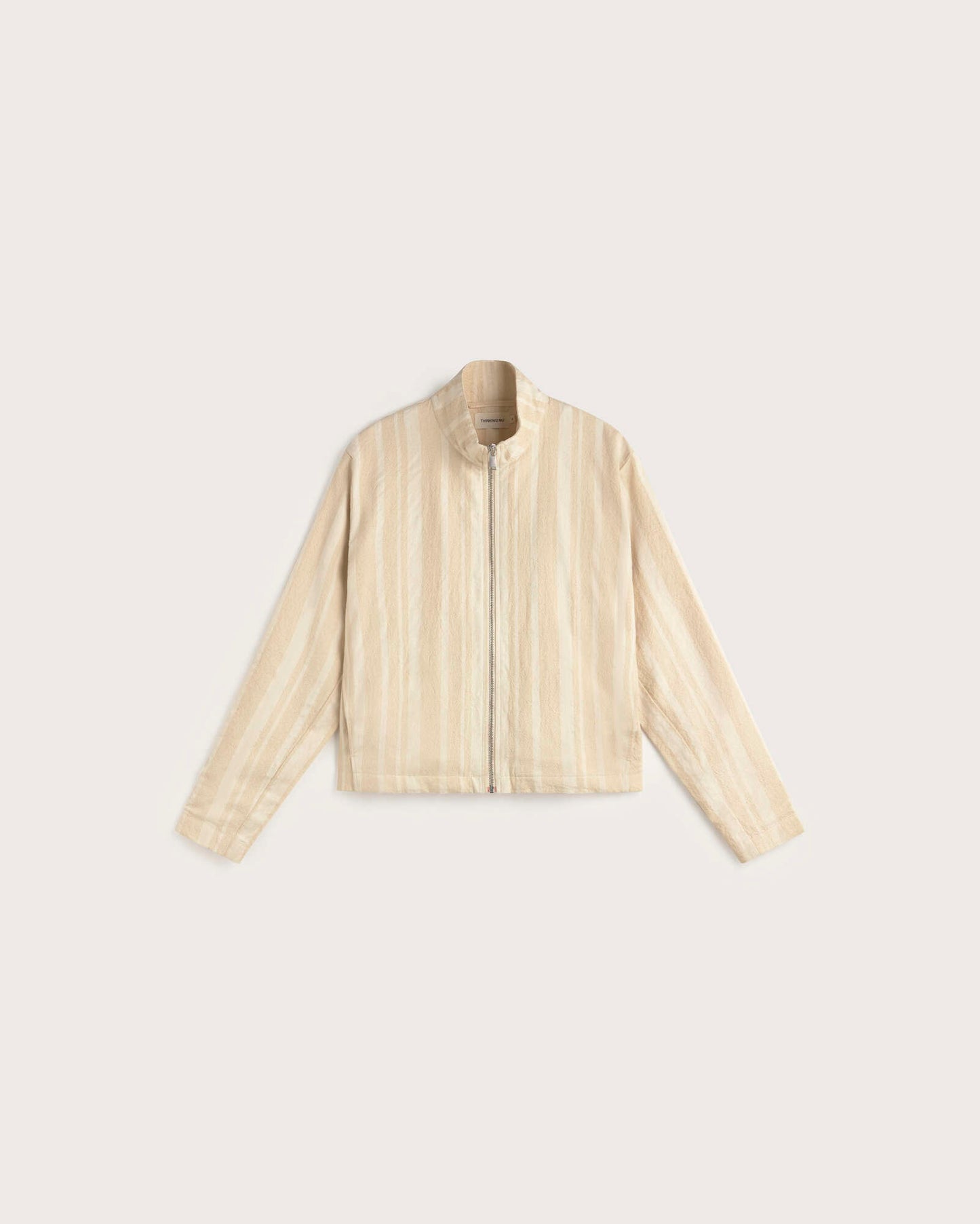 Chaqueta rayas cruda Ceci sostenible silueta - 1