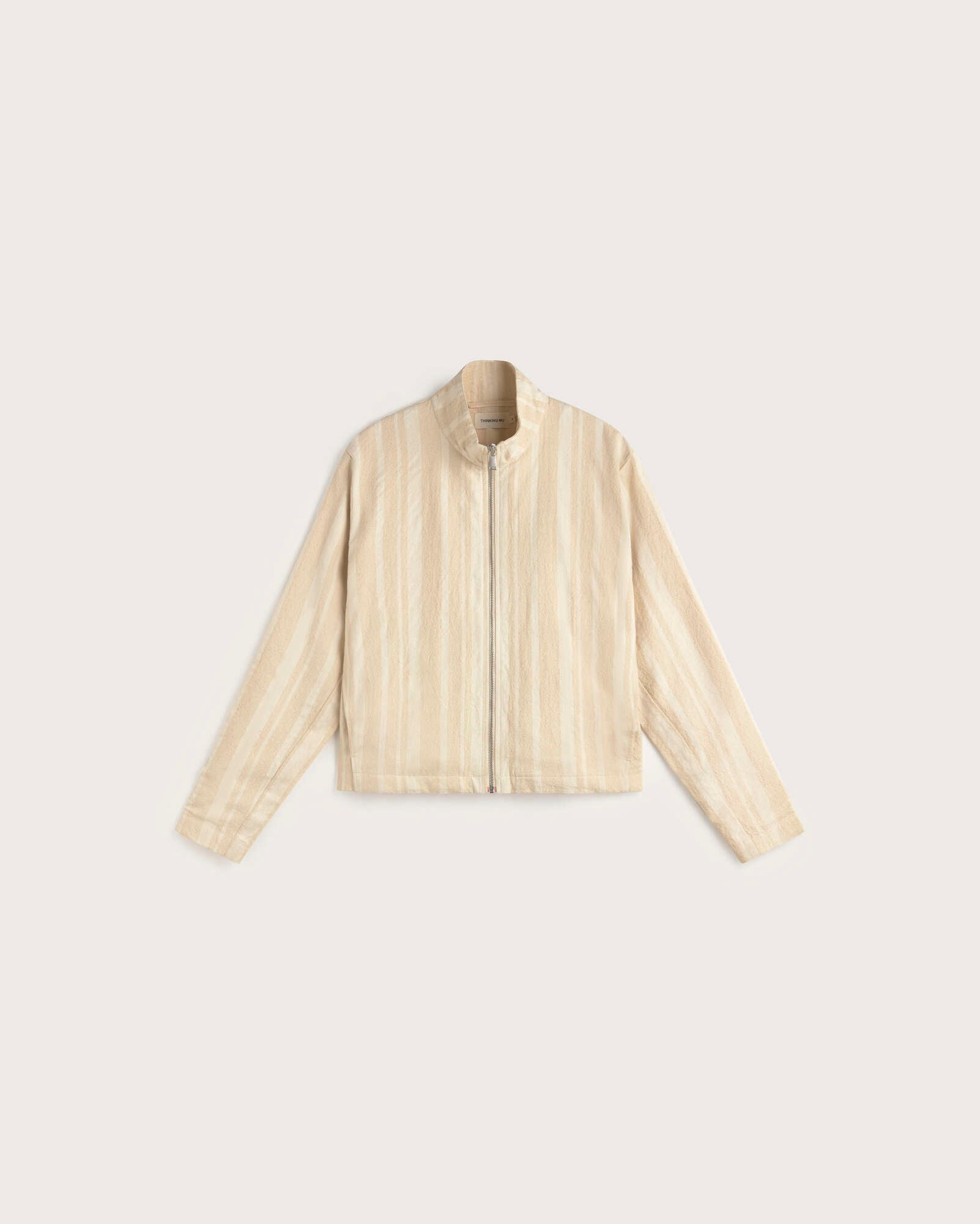 Chaqueta rayas cruda Ceci sostenible silueta - 1