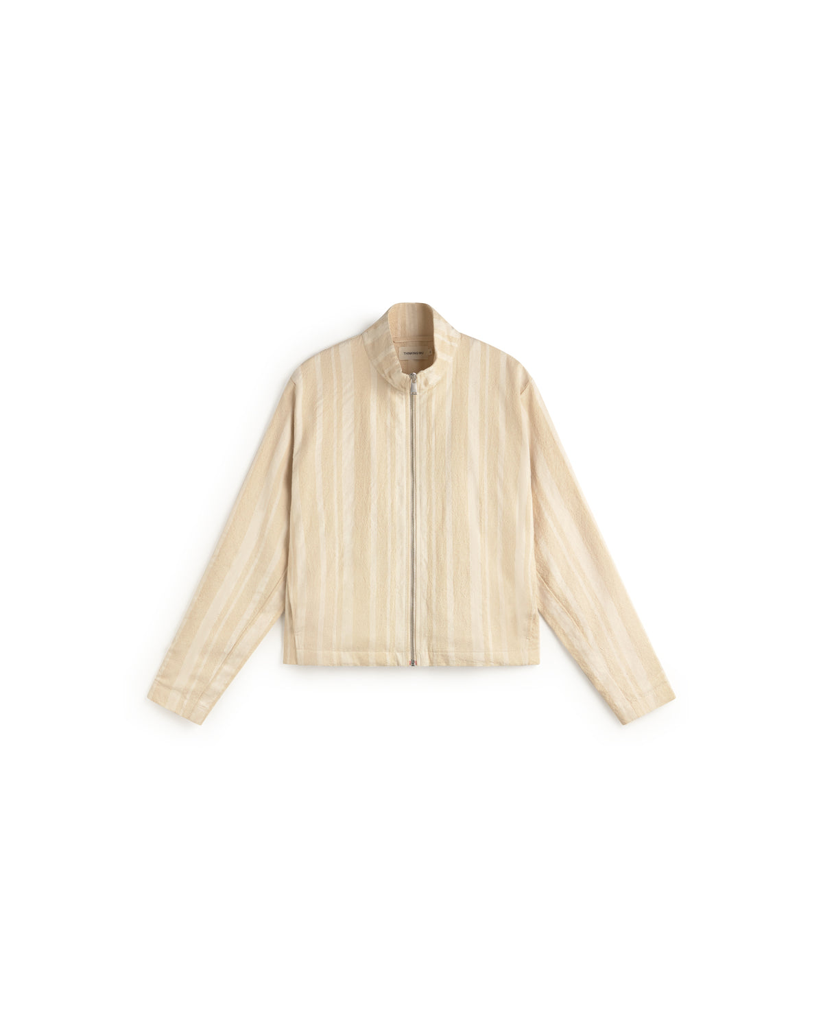 Chaqueta rayas cruda Ceci sostenible silueta - 1