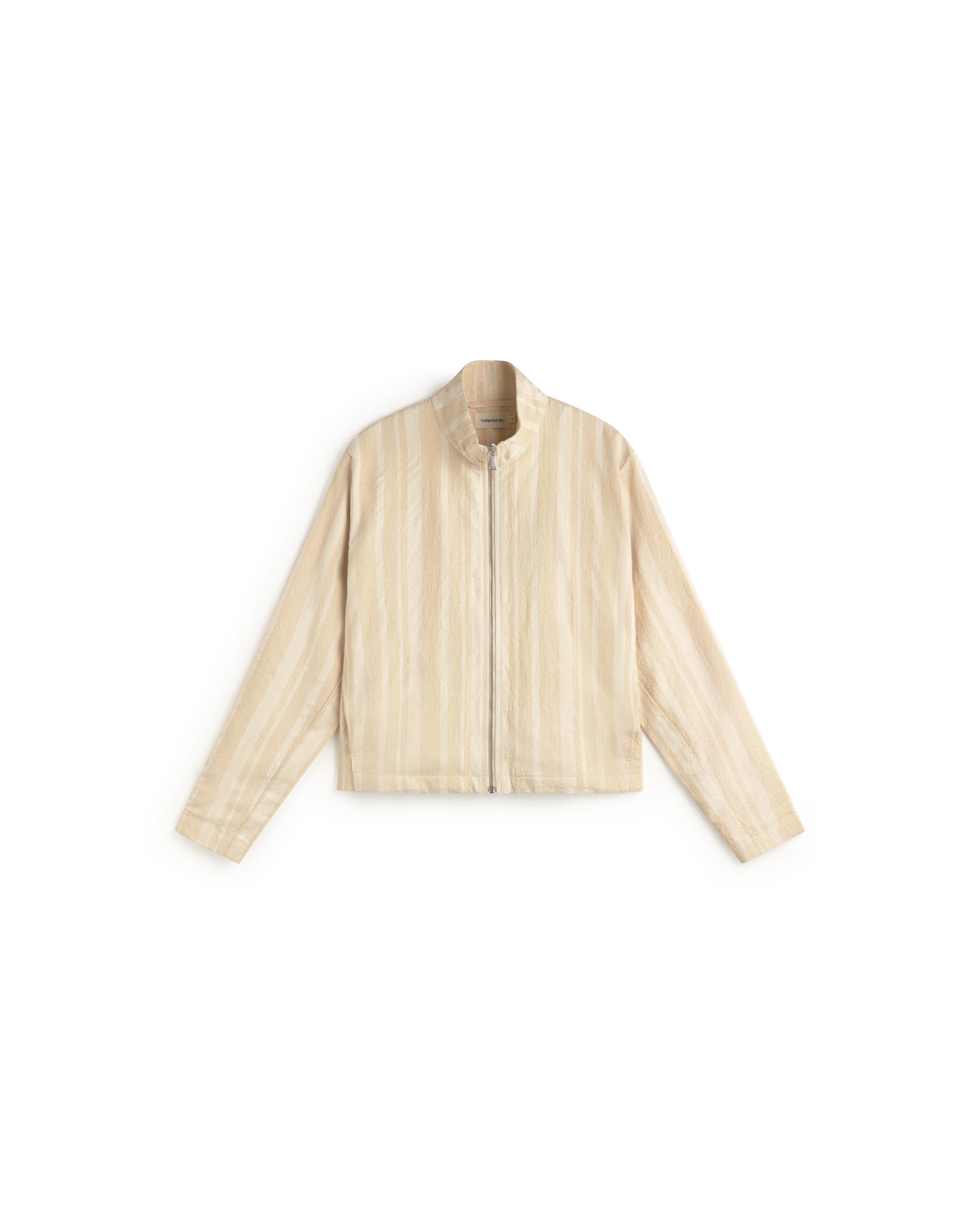 Chaqueta rayas cruda Ceci sostenible silueta - 1