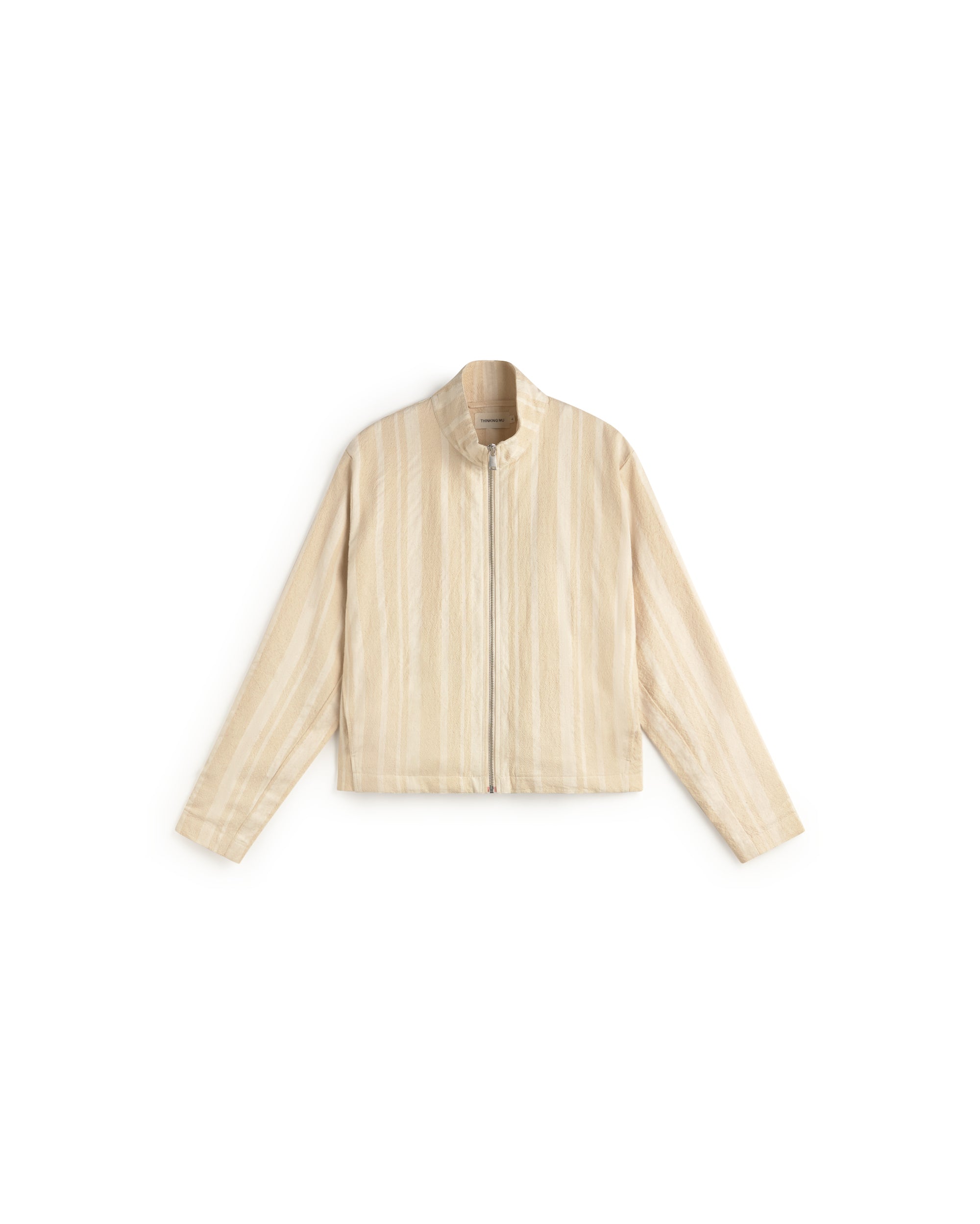 Chaqueta rayas cruda Ceci sostenible silueta - 1