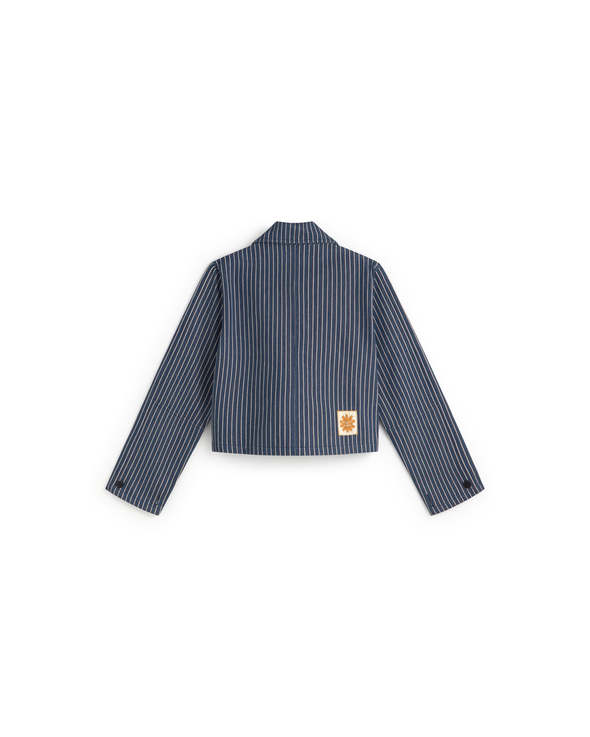 Astrid Women's Natural Dye Striped Jacket - Thinking Mu