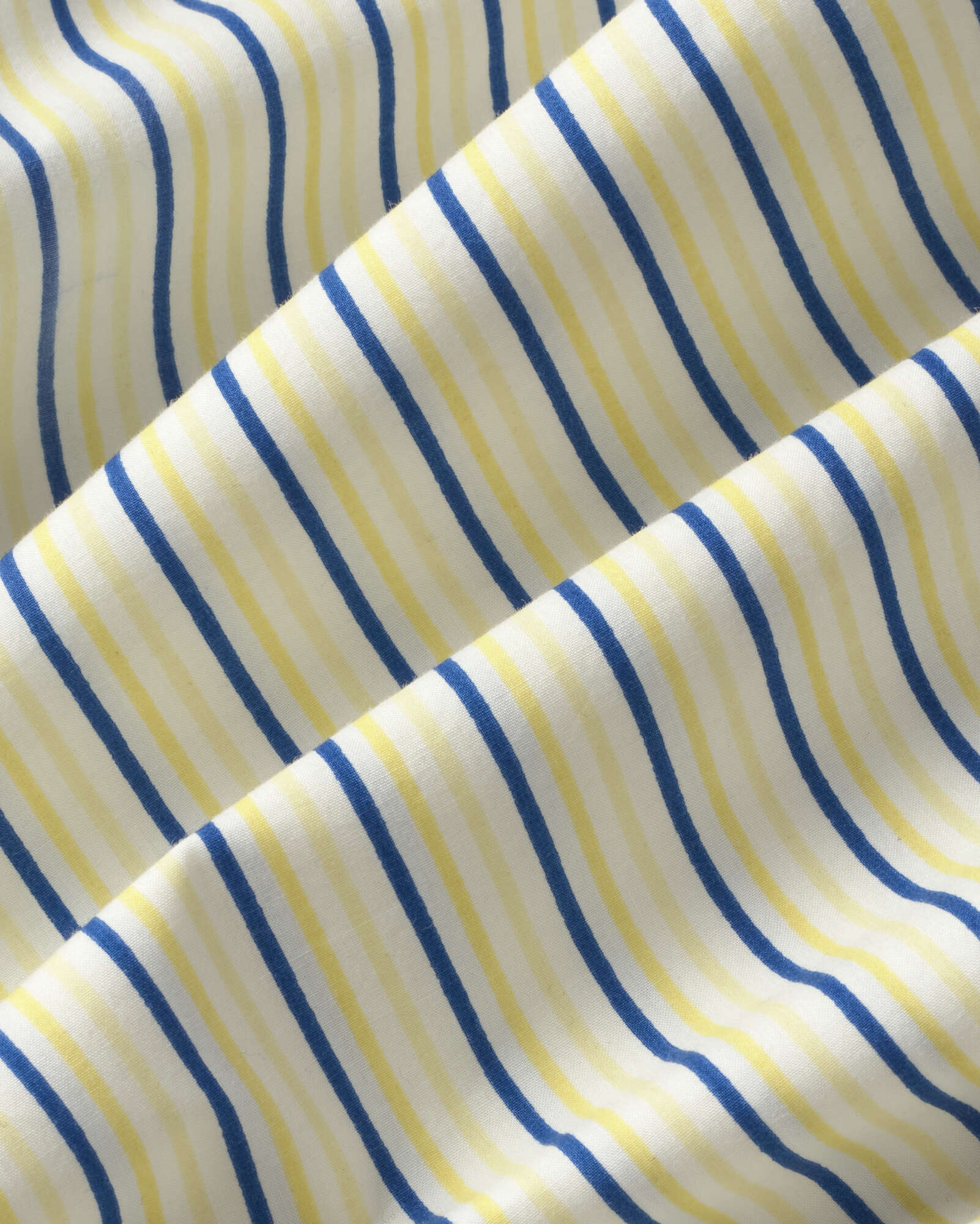 Chaqueta bomber rayas amarillas y azul Monica sostenible silueta - 2