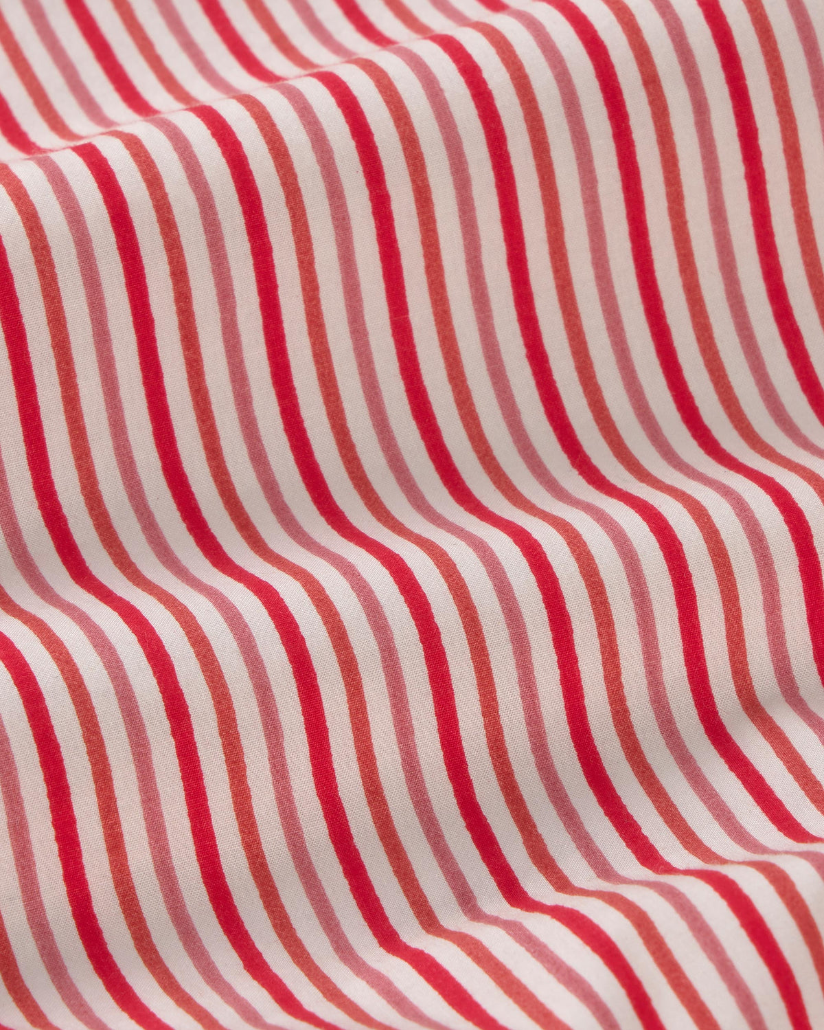 Chaqueta bomber rayas rosa y roja Monica sostenible silueta - 2