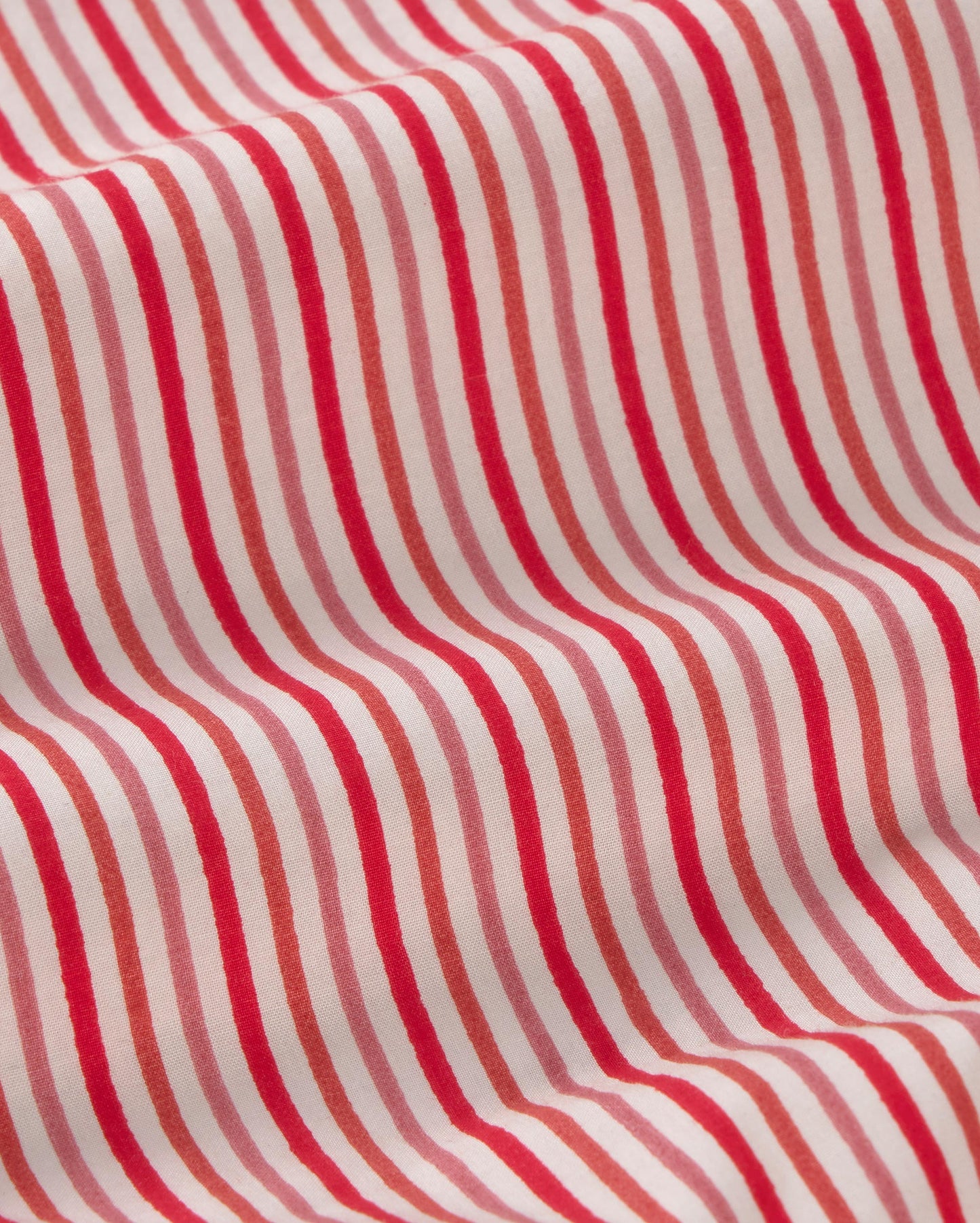 Chaqueta bomber rayas rosa y roja Monica sostenible silueta - 2