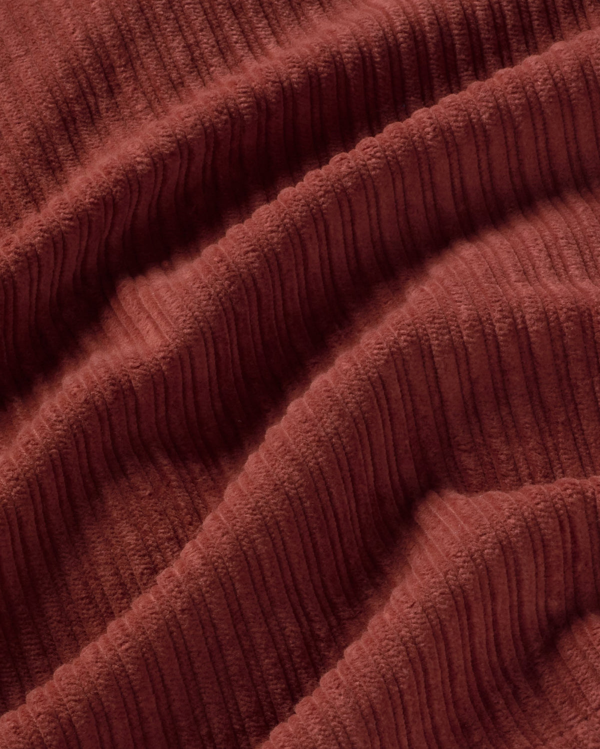 Chaqueta pana roja Delia sostenible silueta - 2