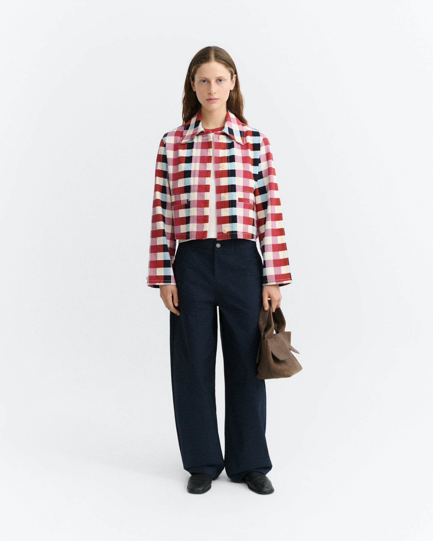 Chaqueta cuadros cheshire Astrid sostenible - 1