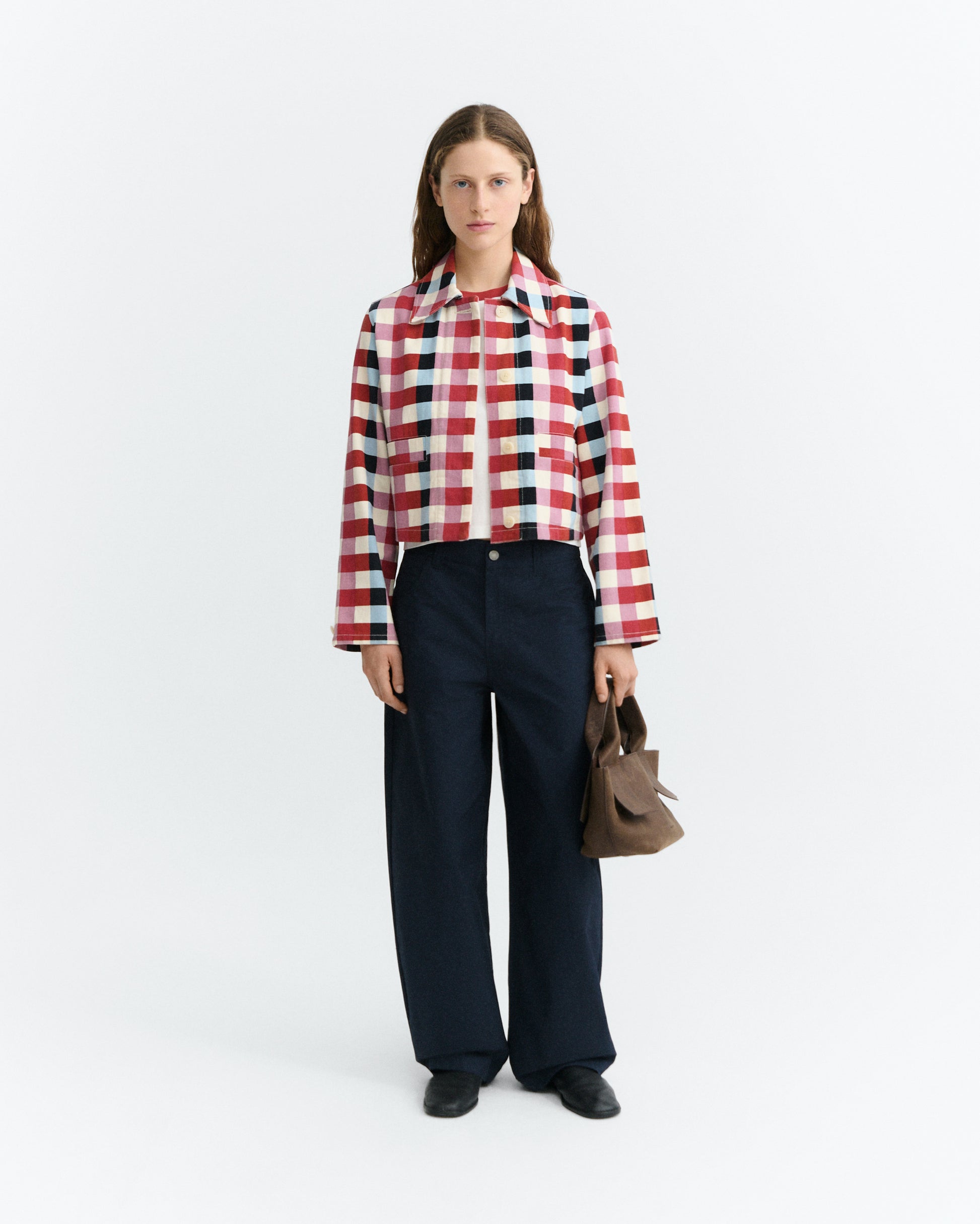 Chaqueta cuadros cheshire Astrid sostenible - 1