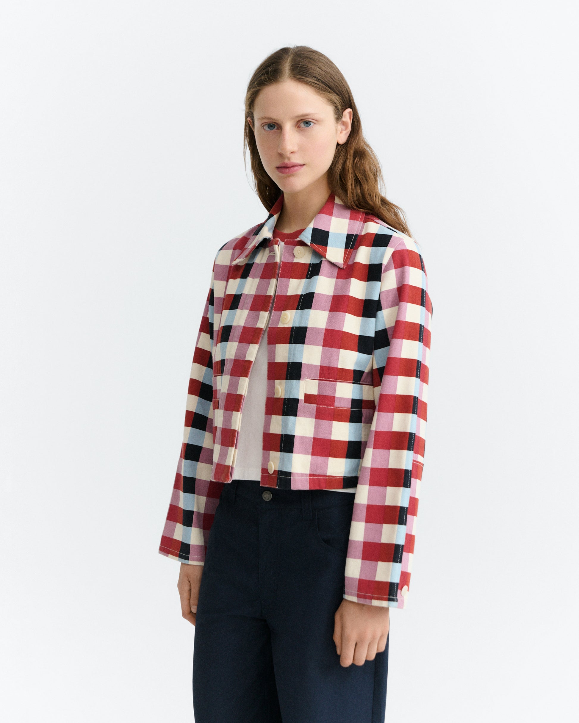 Chaqueta cuadros cheshire Astrid sostenible - 2