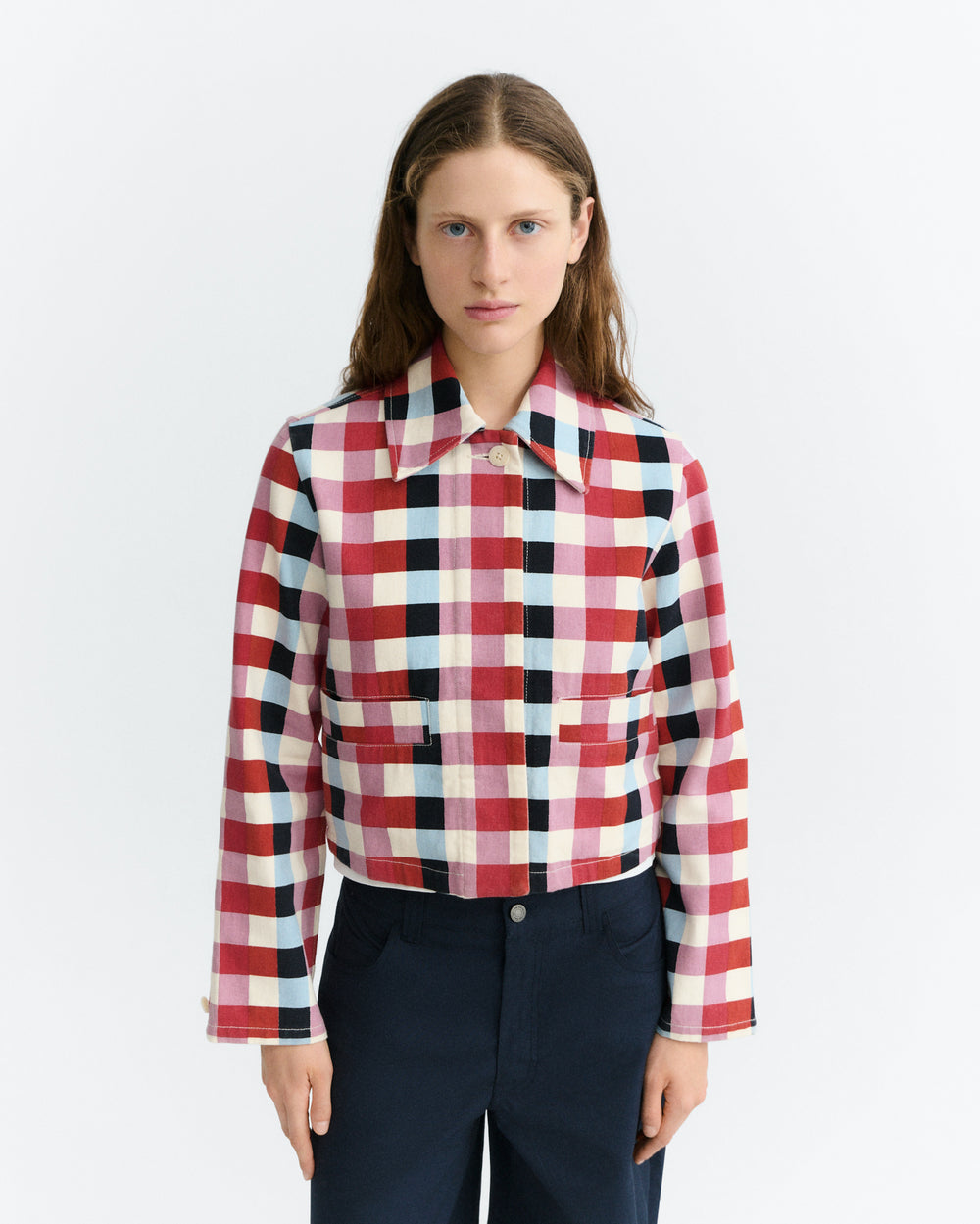 Chaqueta cuadros cheshire Astrid sostenible - 3