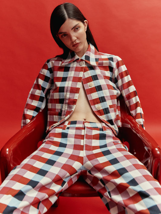 Check cheshire Astrid jacket
