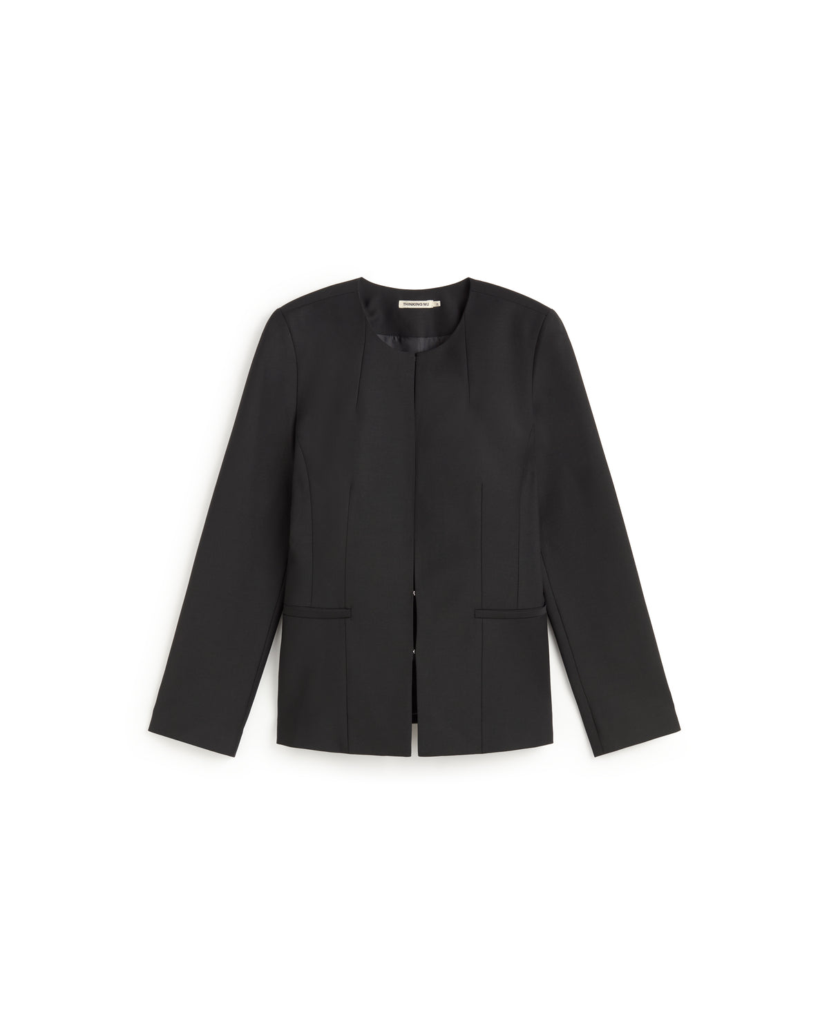 Chaqueta lana fría Colline sostenible silueta - 1