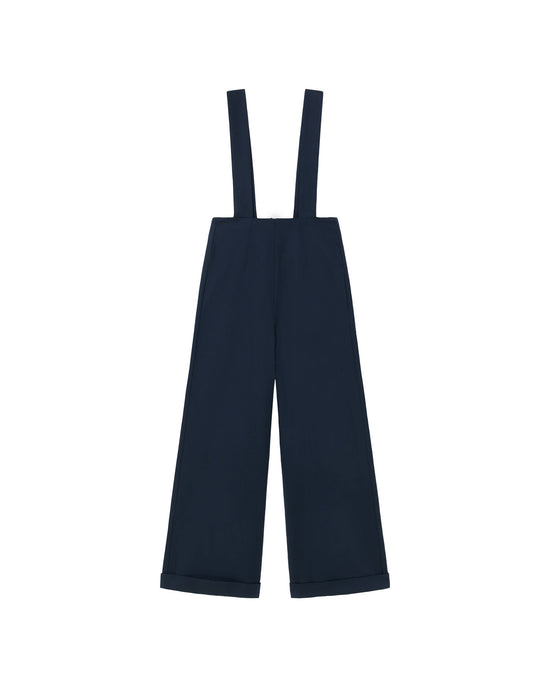 Mono azul oscuro Pia sostenible - silueta 3