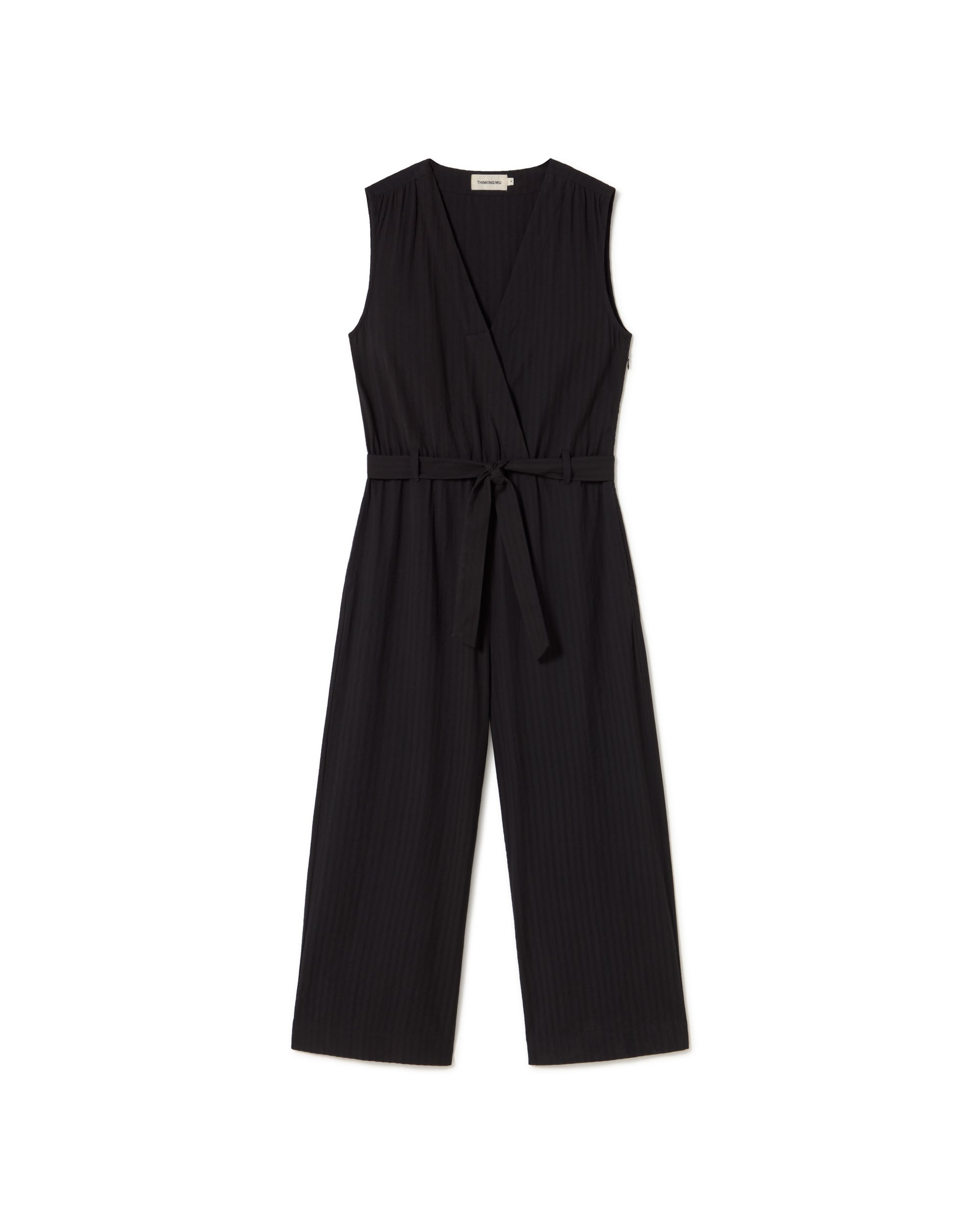 Sustainable Black Jumpsuit Winona Woman | Thinking Mu