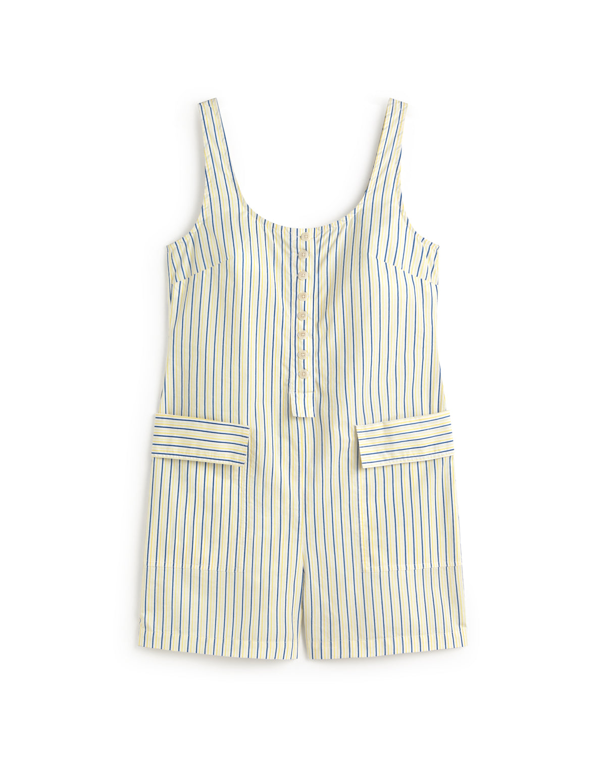 Mono popelin rayas Maud sostenible silueta - 1