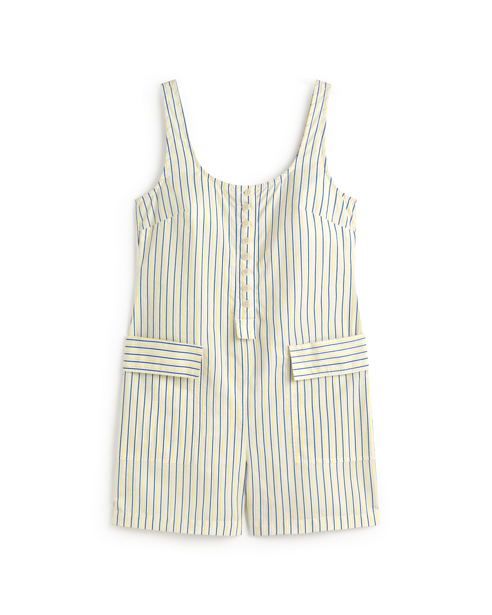 Mono popelin rayas Maud sostenible silueta - 1