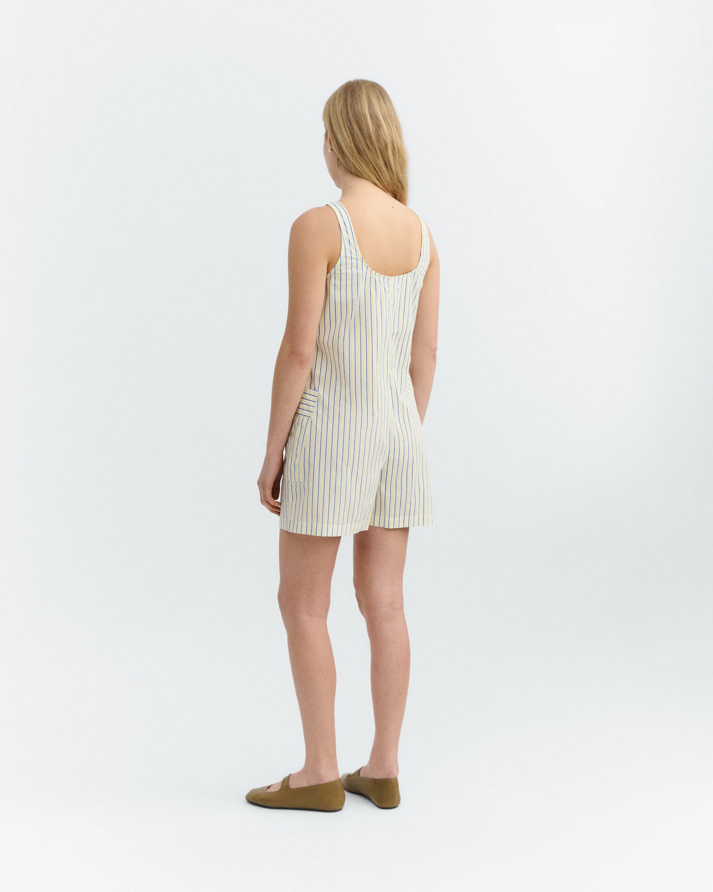 Mono popelin rayas Maud sostenible - 4