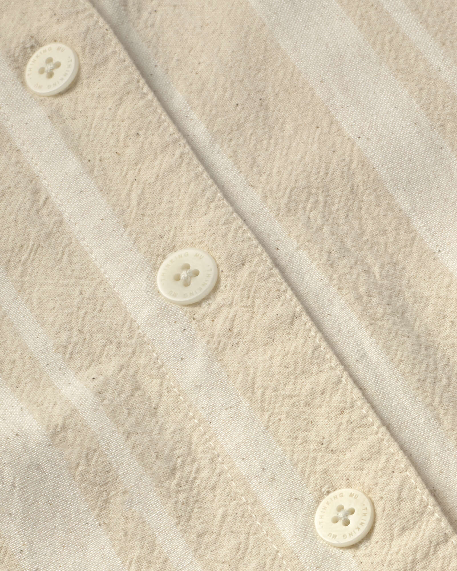 Mono rayas crudo Roberta sostenible silueta - 2