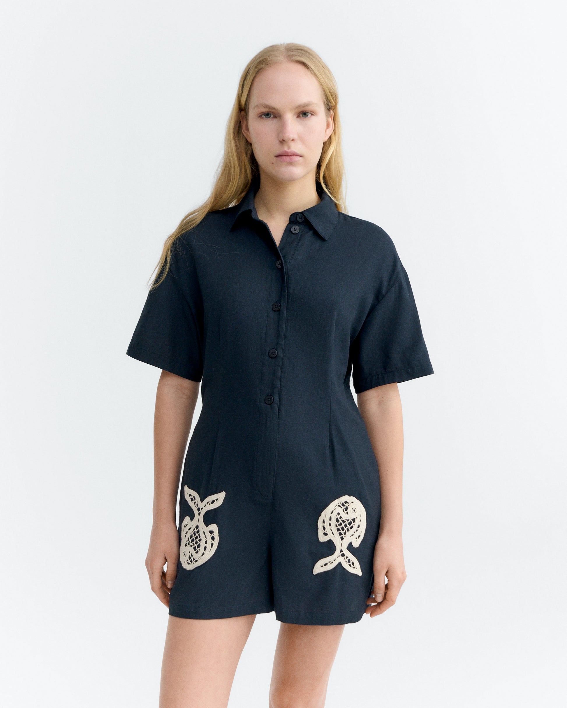 Mono bordado a mano fish Roberta sostenible - 4