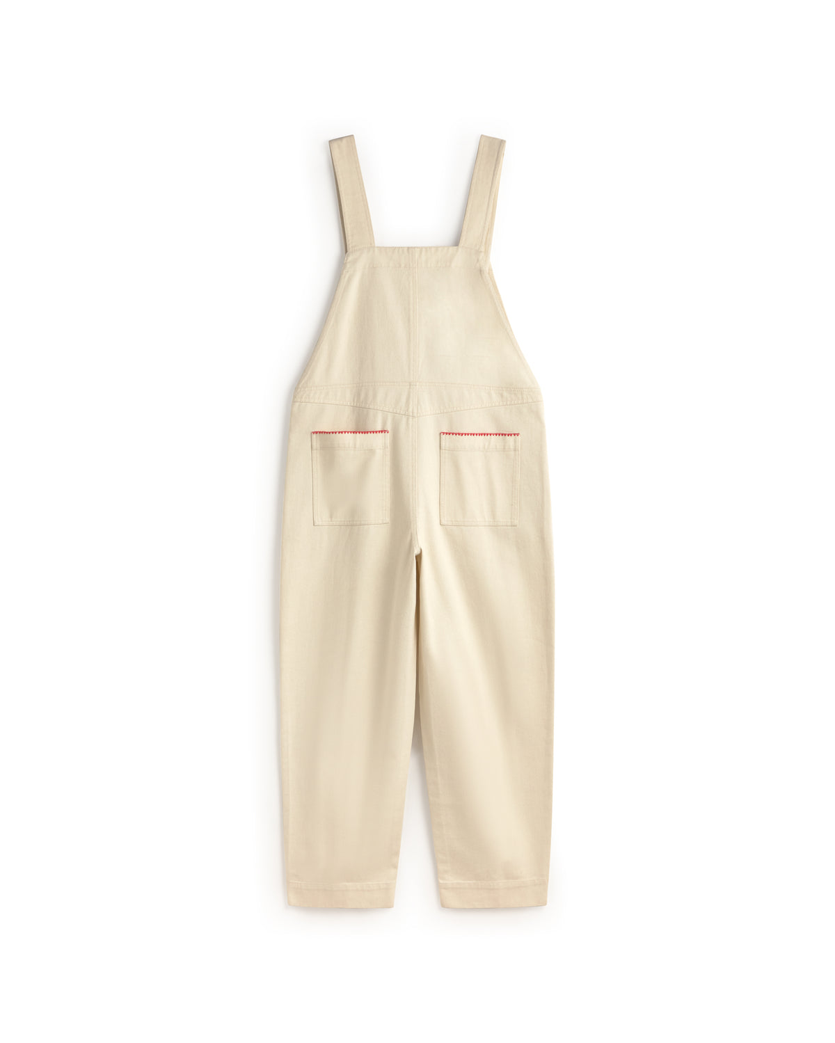 Mono peto crudo bordado a mano Luz sostenible silueta - 3