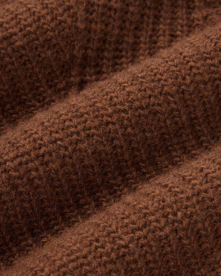 Jersey marrón lana Matilda sostenible-6
