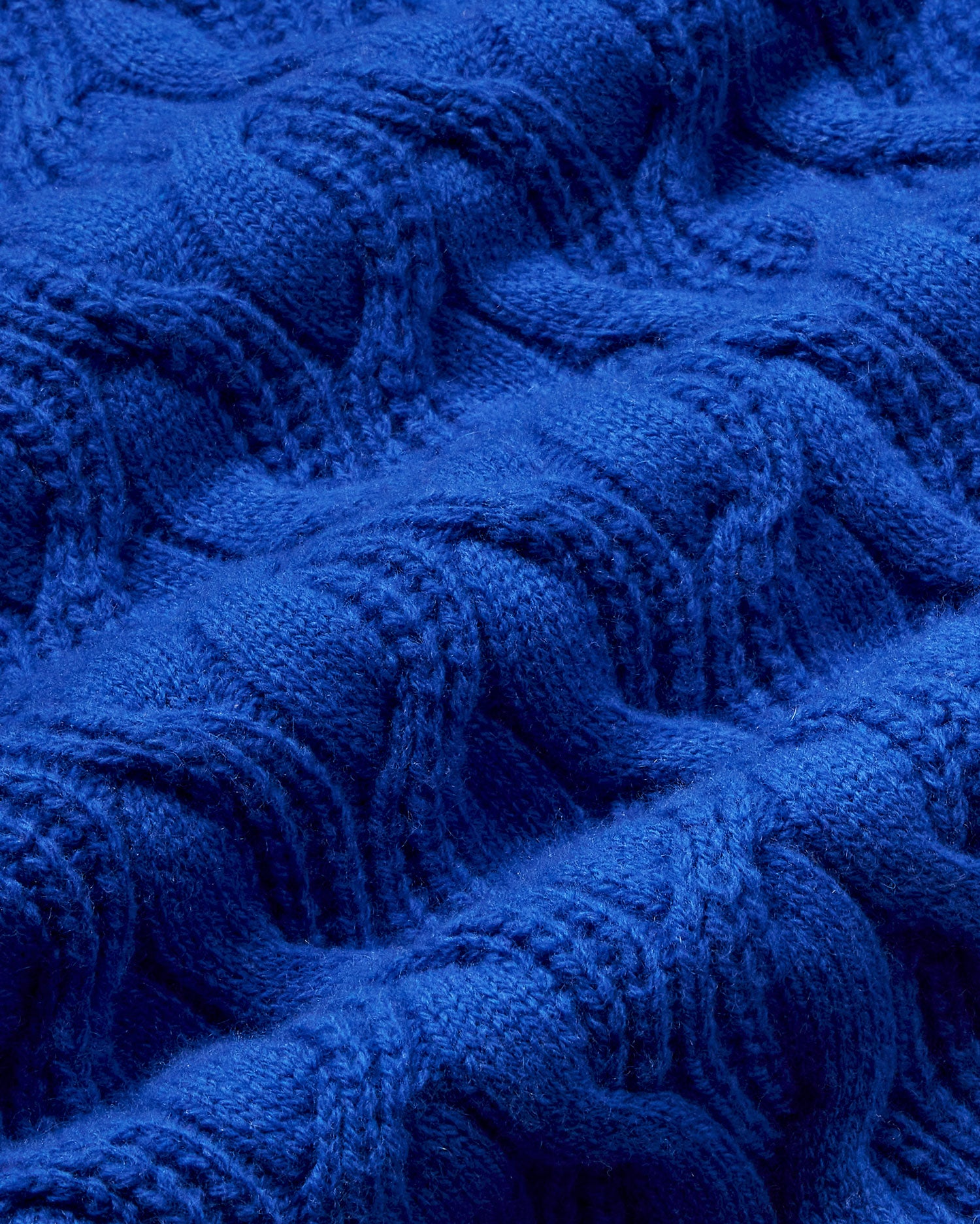 Jersey azul lana Carmen sostenible - silueta 2