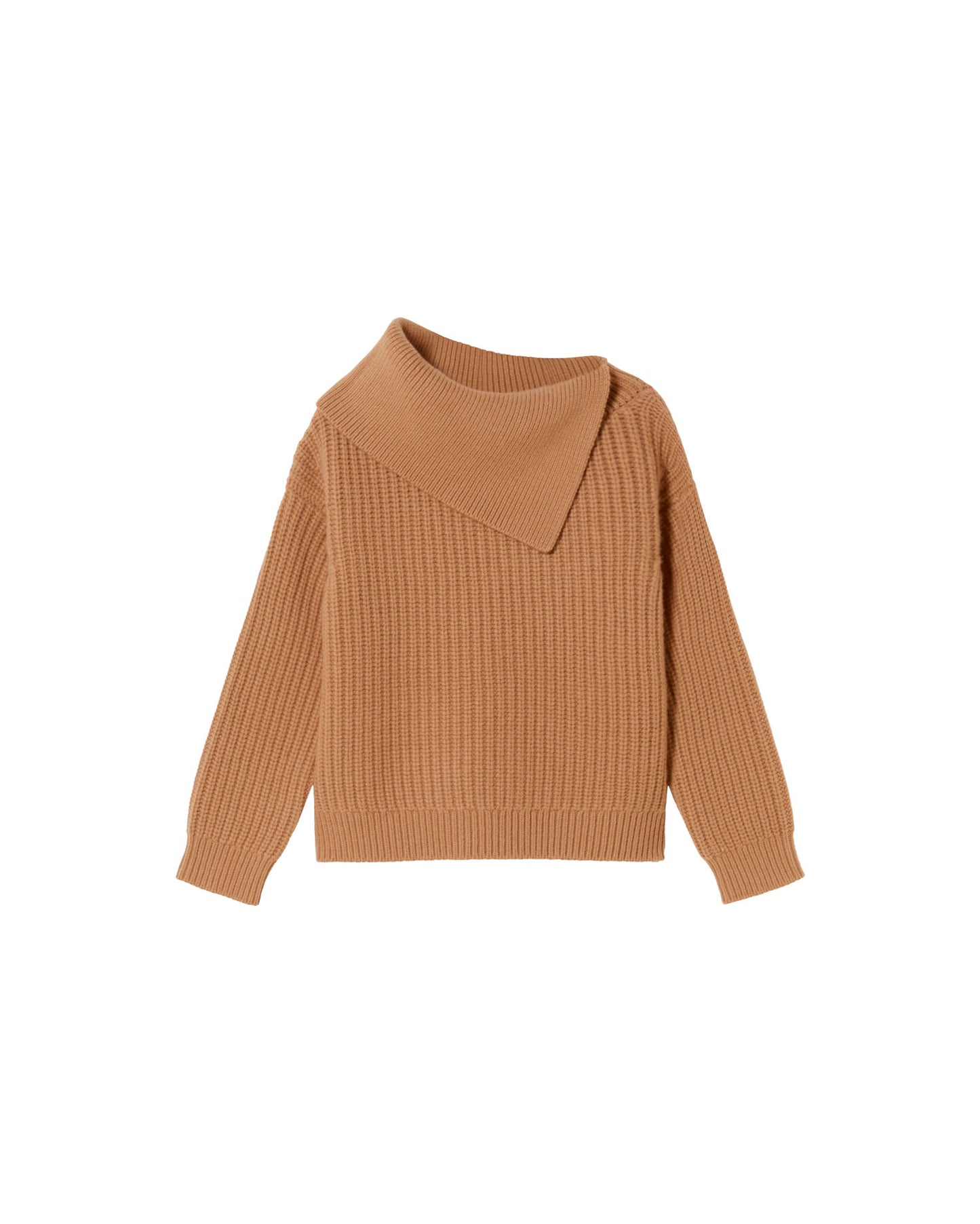 Jersey beige lana Sua sostenible - silueta 1