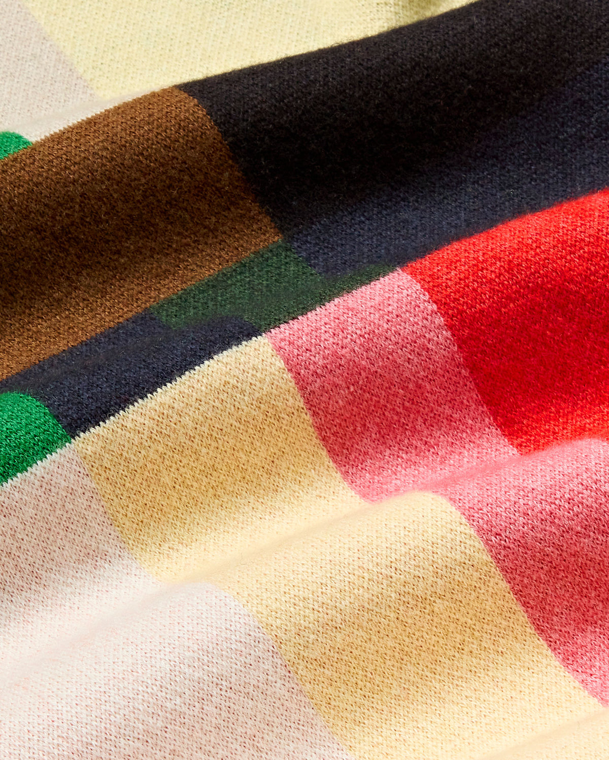 Jersey multicolor lana merino Philis sostenible - silueta 2