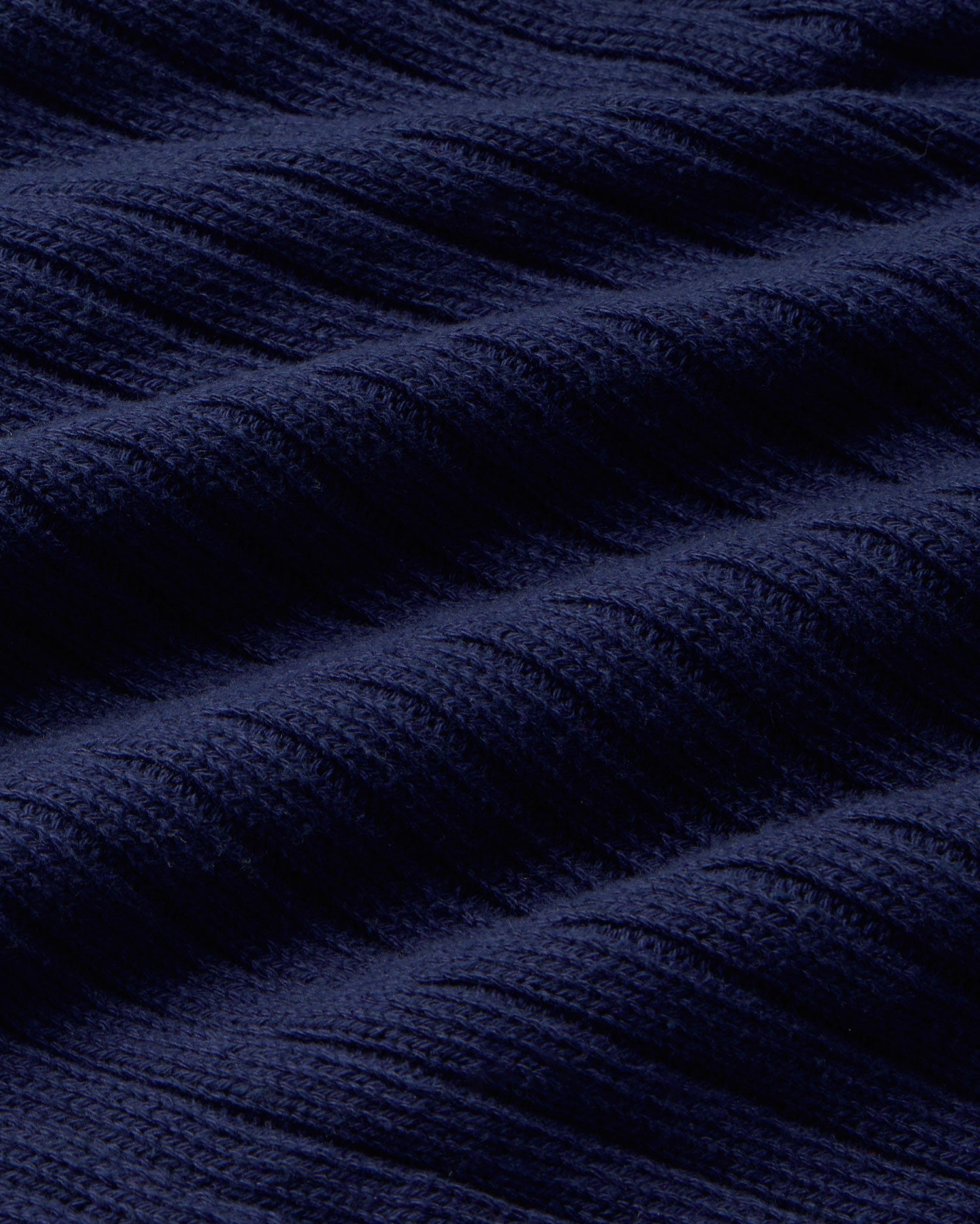 Jersey navy punto Adele sostenible - silueta 3