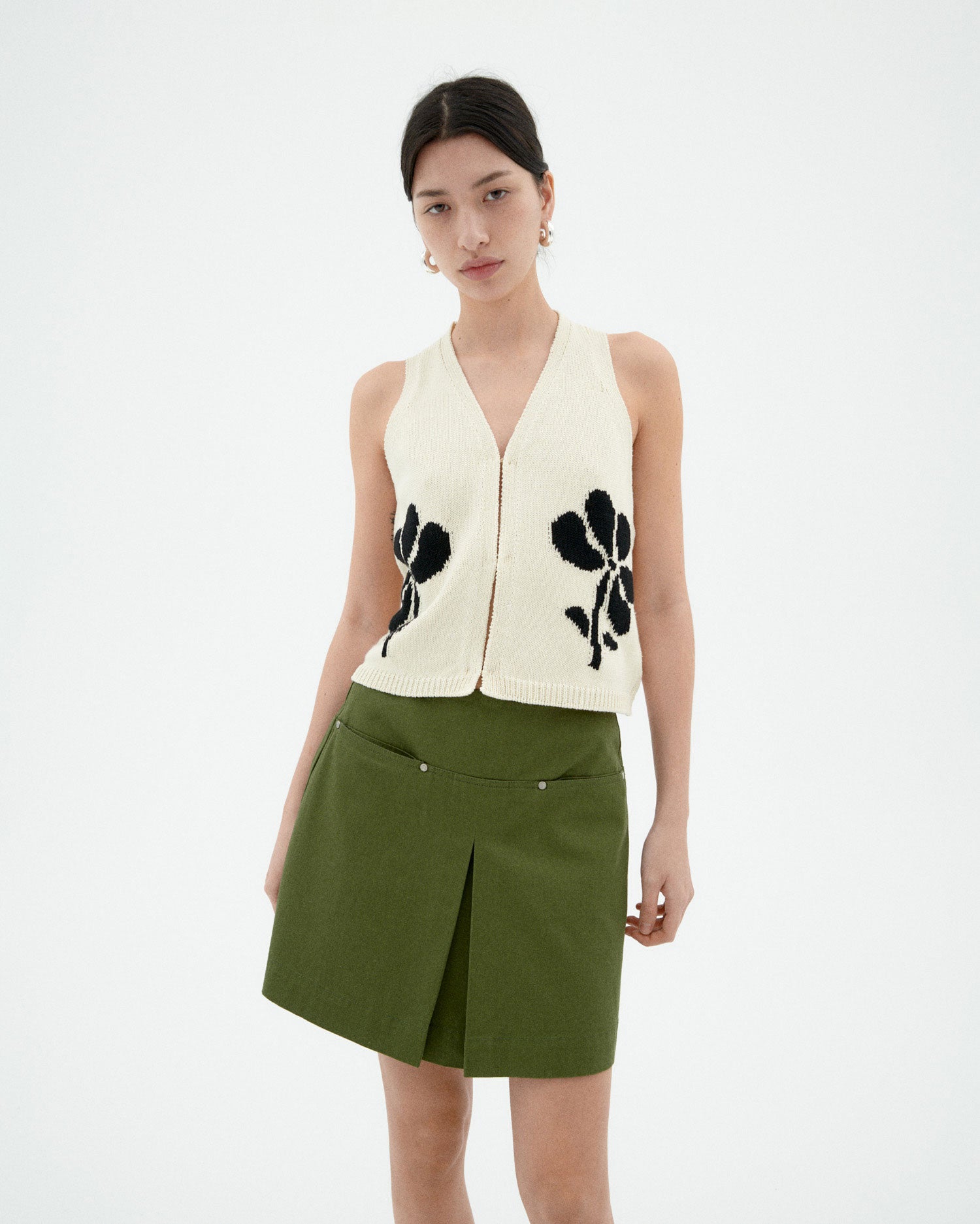 Sustainable Vest Raw Robbie Woman | Thinking Mu