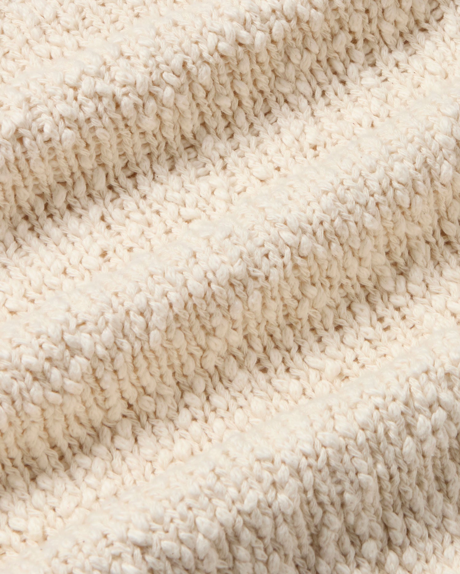 Jersey blanco punto Clara sostenible - silueta 2