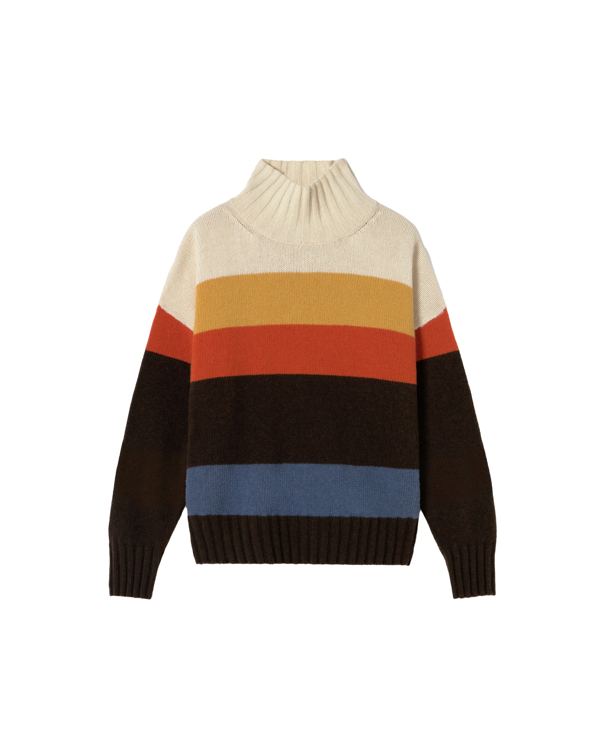 Jersey oversize lana rayas Imogen sostenible silueta - 1