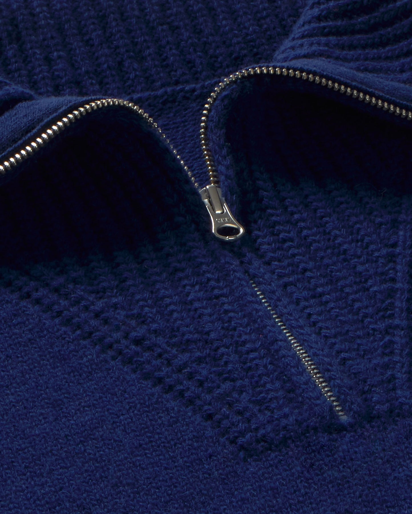 Jersey lana azul Tanit sostenible silueta - 2