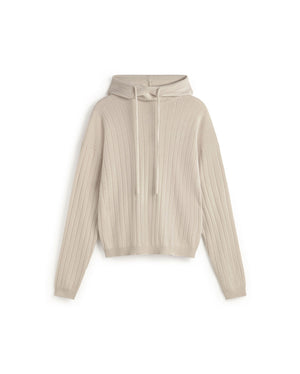 Hoodie lana Alina sostenible silueta - 1