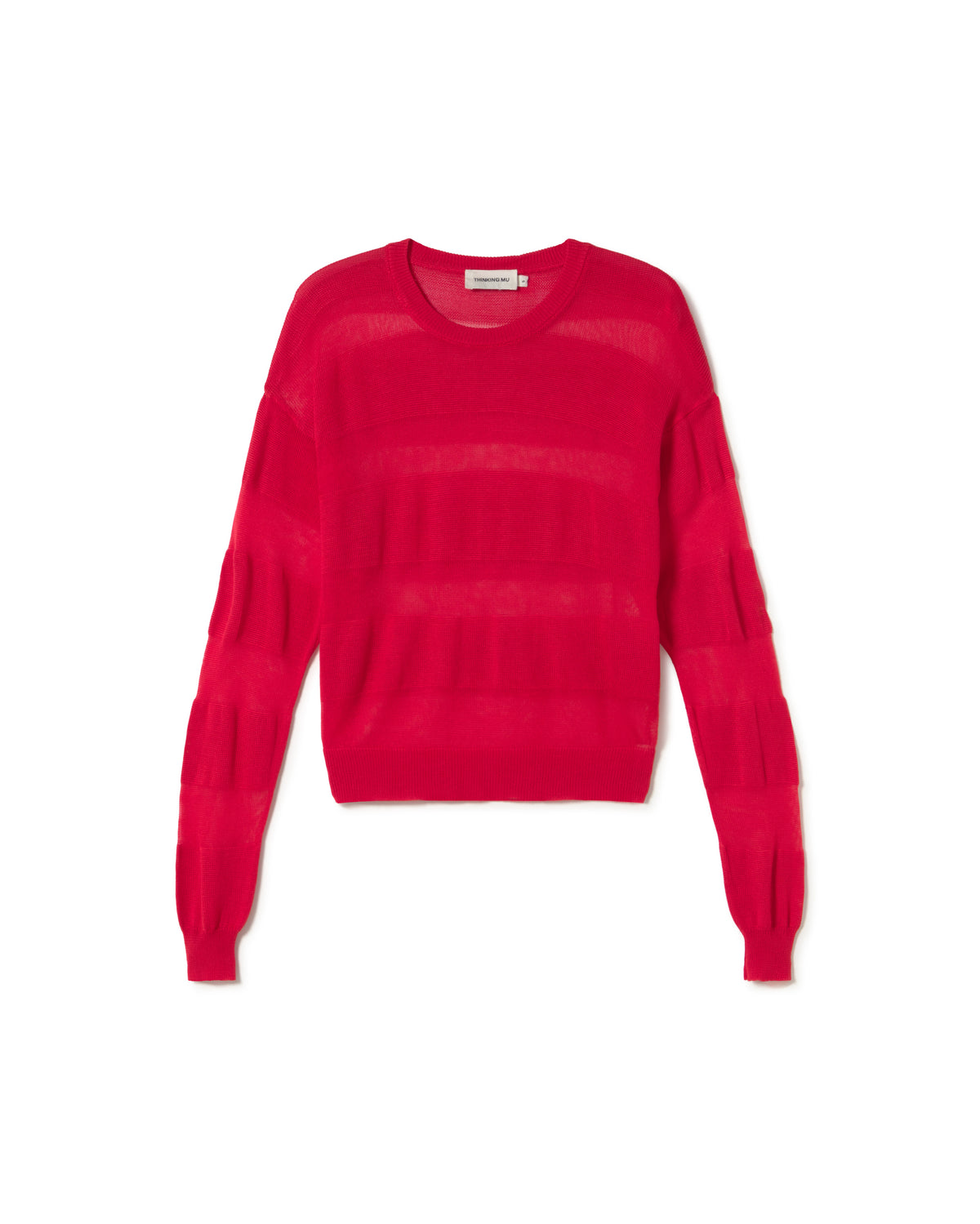 Jersey rojo punto Be sostenible - silueta 1