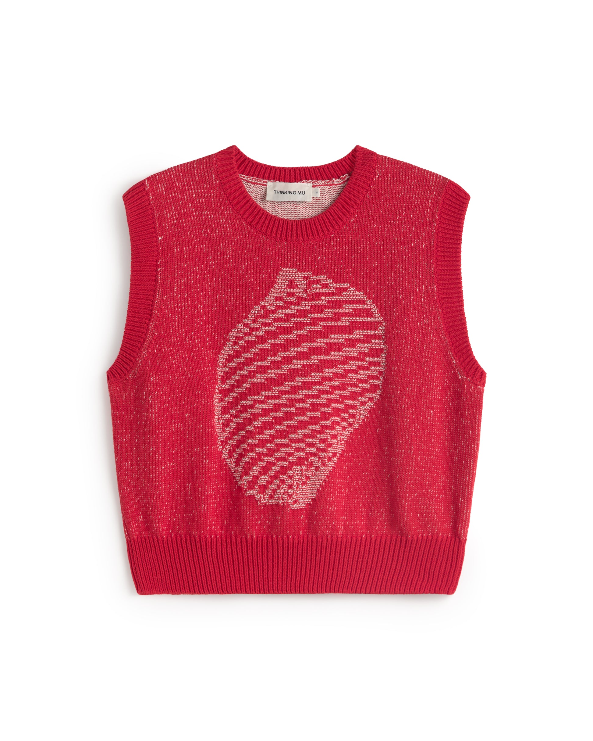 Chaleco punto shell Aria sostenible silueta - 1