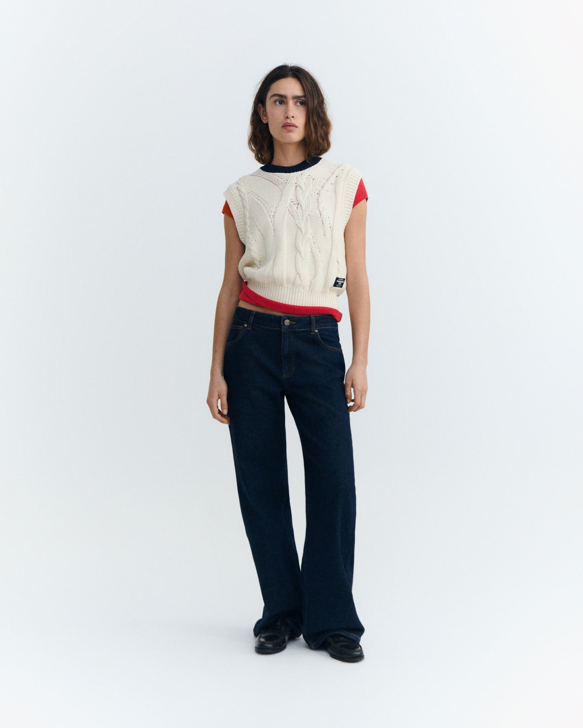 Chaleco punto crudo Aria sostenible - 1