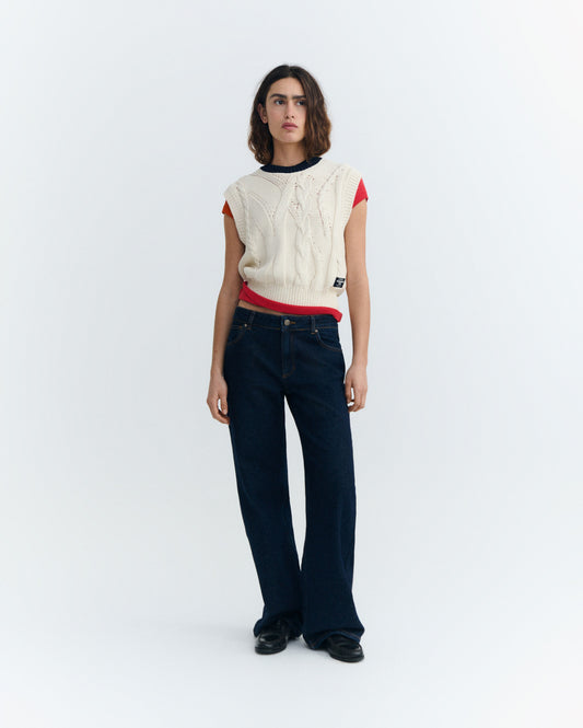 Chaleco punto crudo Aria sostenible - 1