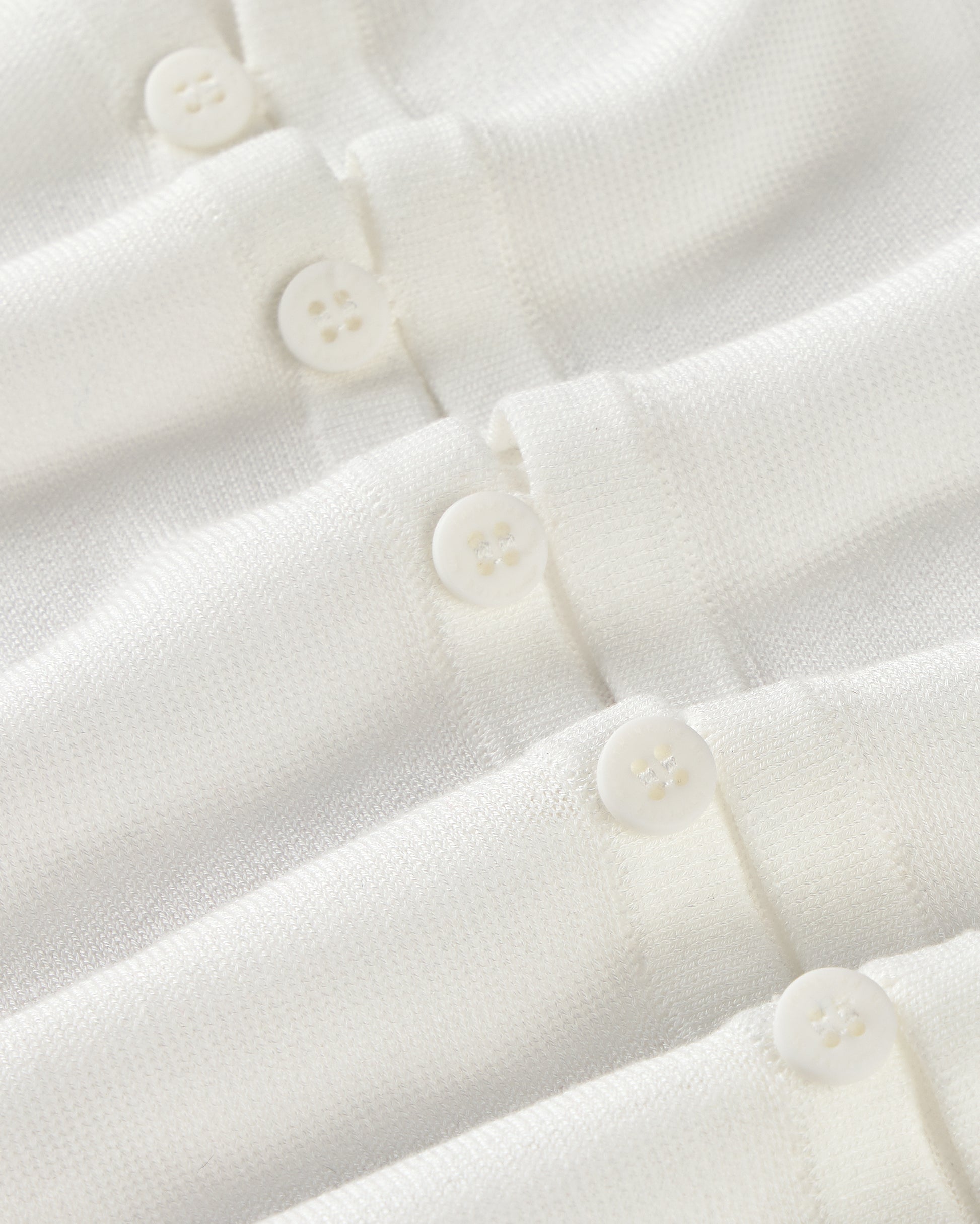 Cardigan punto crudo transparente Manon sostenible silueta - 2