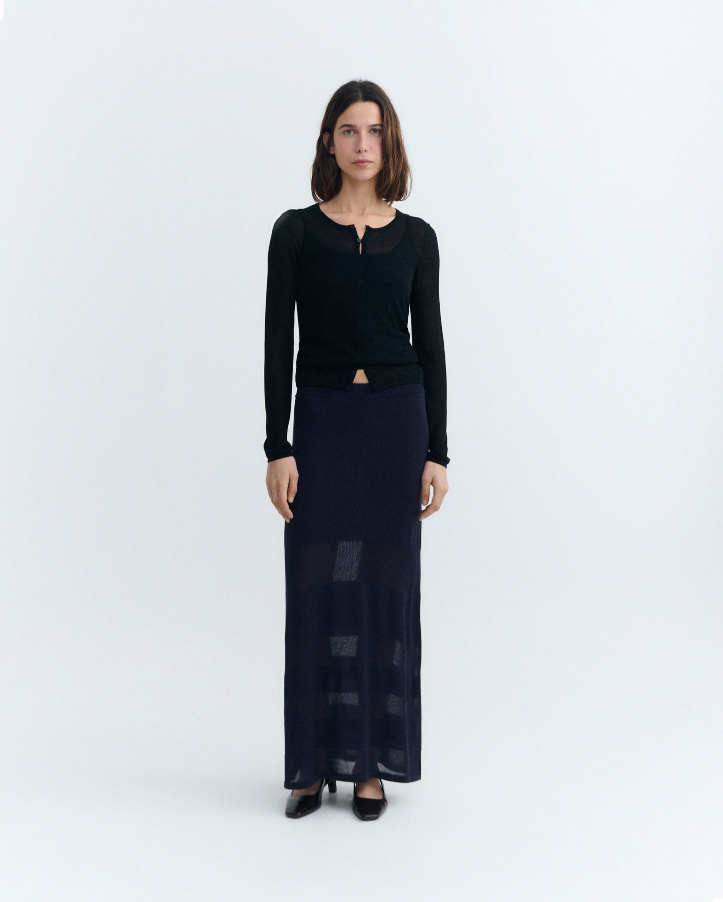 Top punto negro transparente Dim sostenible - 1