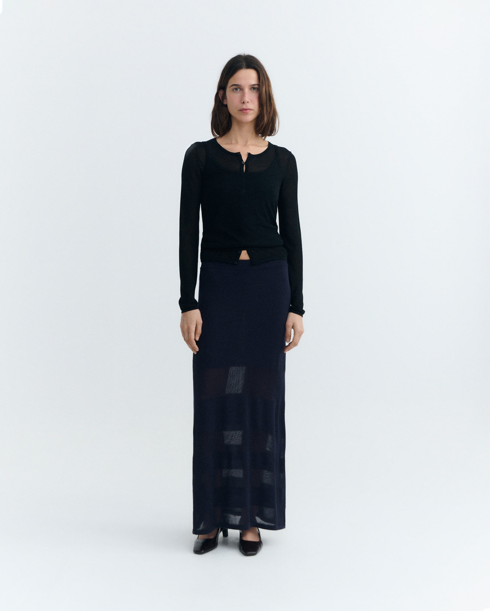 Top punto negro transparente Dim sostenible - 1