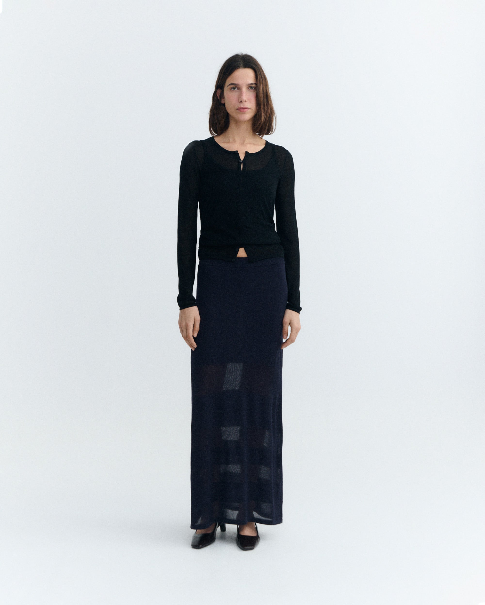 Top punto negro transparente Dim sostenible - 1