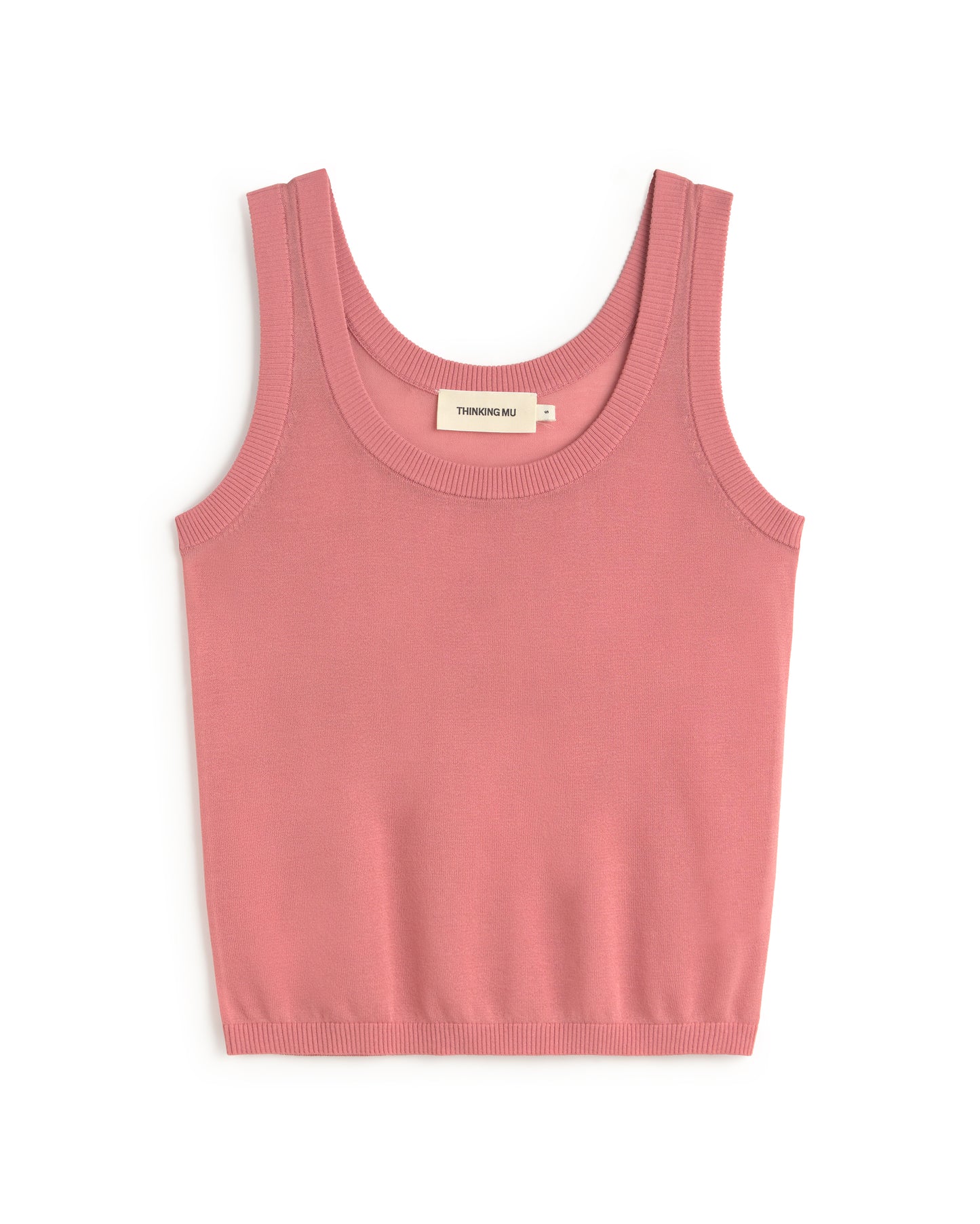 Top punto rosa semitransparente Nocta sostenible silueta - 1