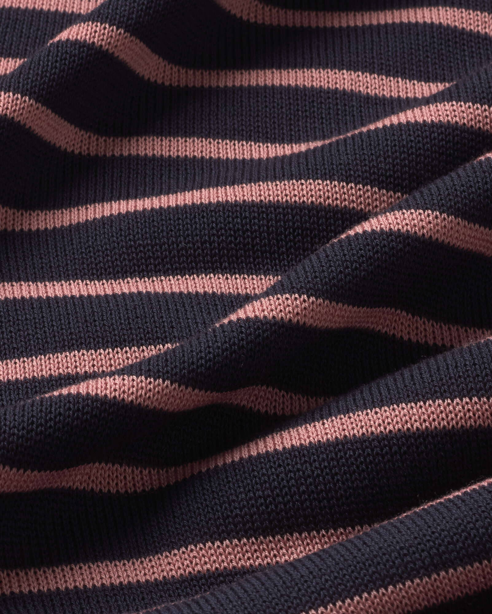 Camiseta oversize punto rayas Zenna sostenible silueta - 2