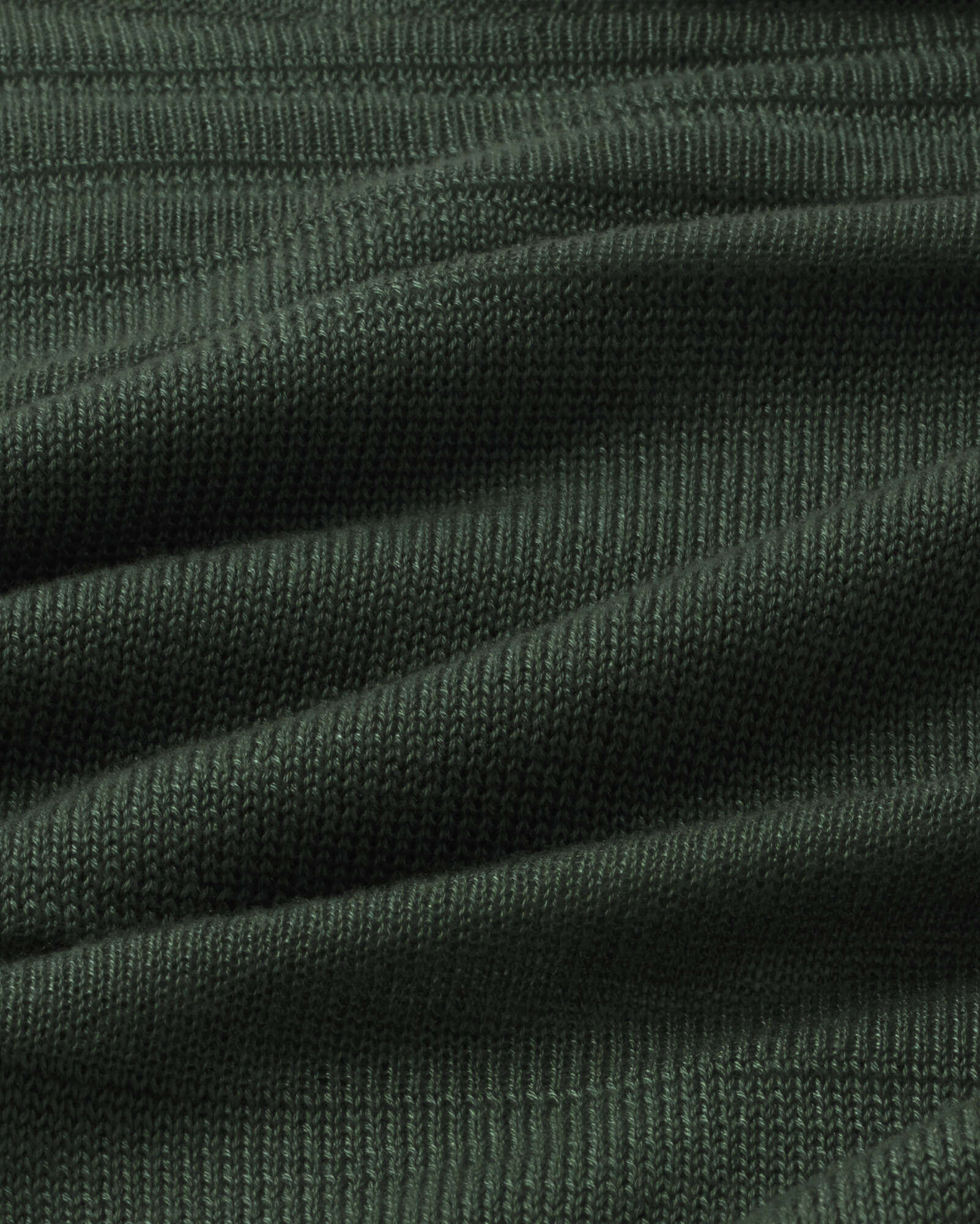 Jersey rayas semitransparente verde Raven sostenible silueta - 2