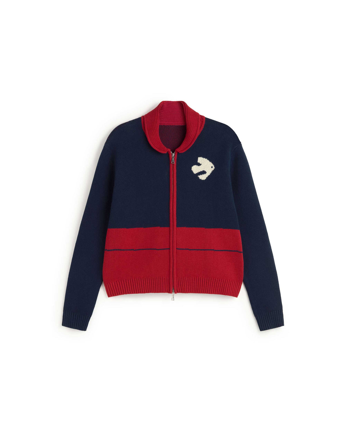 Cardigan algodón runner Tessa sostenible silueta - 1